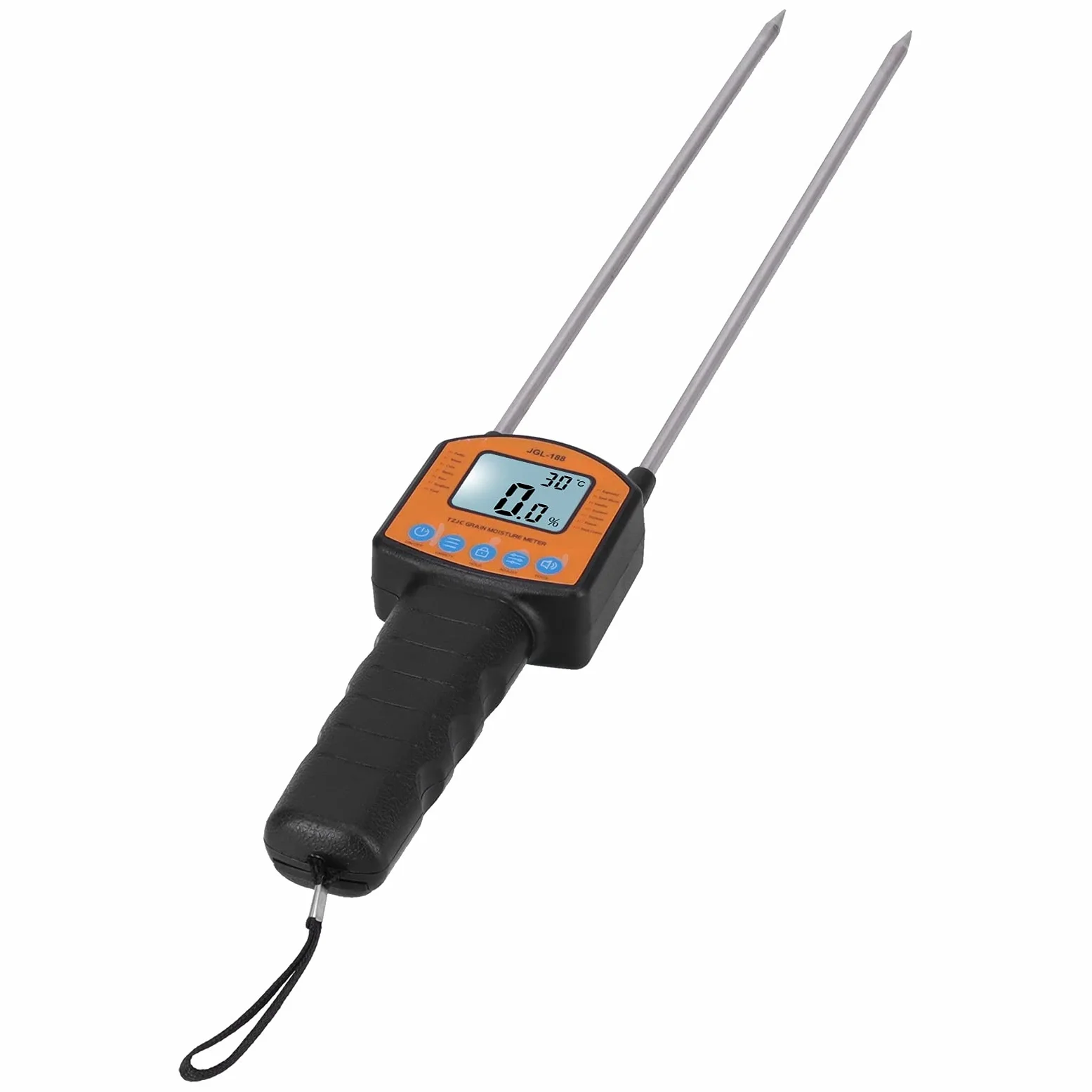 Humidimètre Numérique de Sol, Conception Compacte avec Rétro-éclairage pour une Mesure Instantanée de l'humidité dans les Plantes D'extérieur, écran LCD à 4 Chiffres