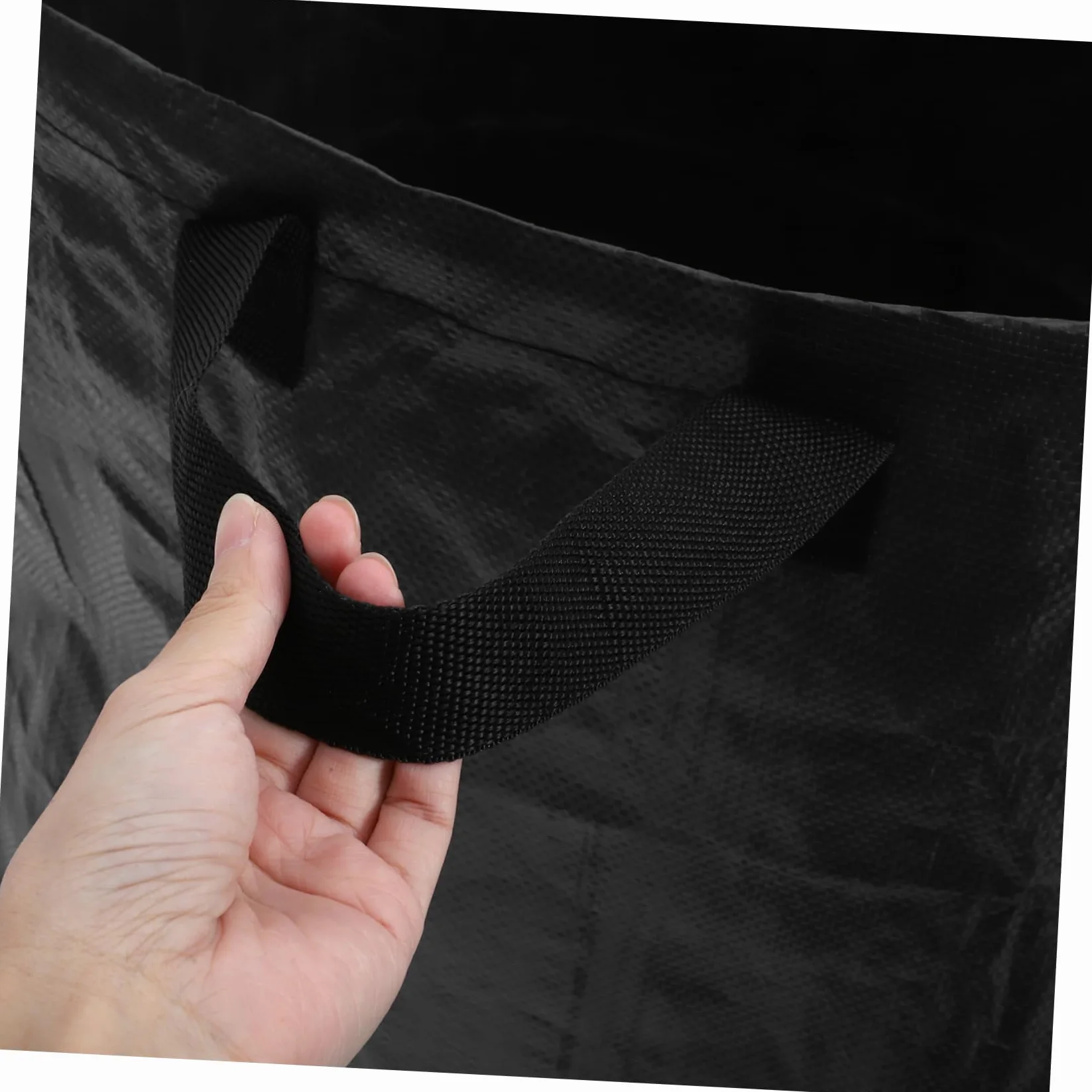 POPETPOP 2pièces Sacs Jardin Réutilisables Sacs à Déchets Verts Extra Larges De Ramassage Pour Gazon Poubelles De Jardin Pliables