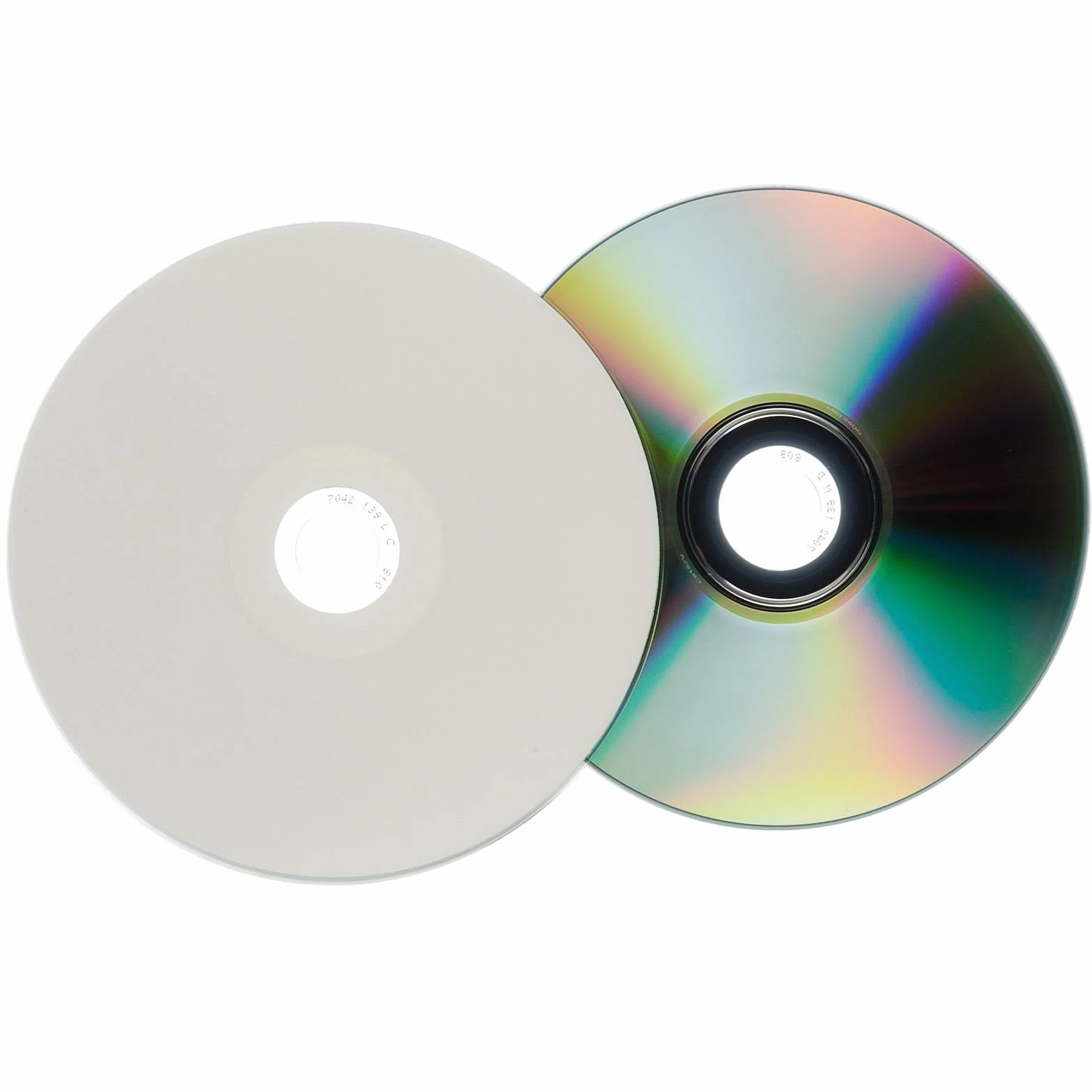 Traxdata CD-R 52x 10 CD vierges à pochettes imprimables argenté/blanc