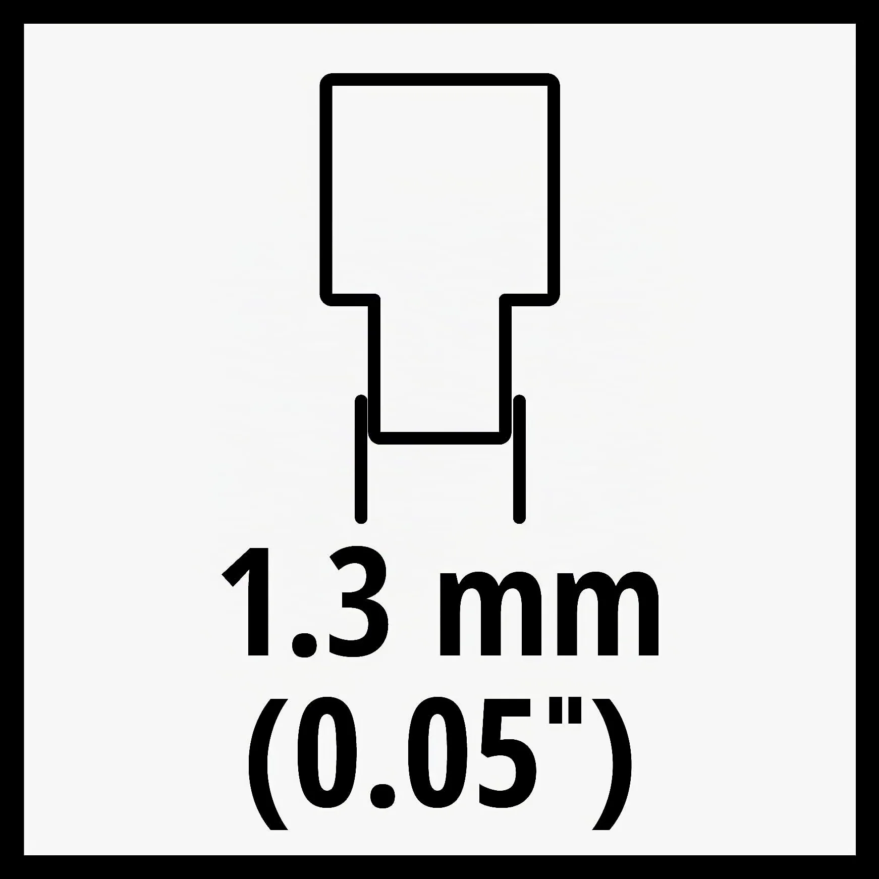 Chaîne de rechange Einhell d'origine de 40 cm (accessoires de tronçonneuse, compatible avec tronçonneuse électrique GC-EC 2040, longueur de la chaîne 40 cm, 57 maillons entraîneurs, pas de chaîne