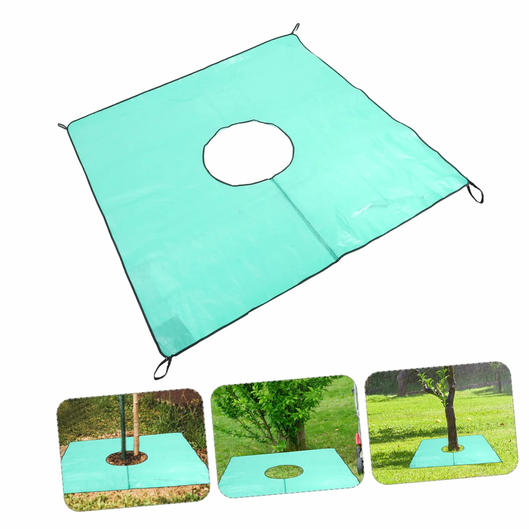 TOYANDONA Tarp De Jardin Étanche Avec Trou Pour Élagage Et Nettoyage Des Tarp De Trimming Pour Aménagement Paysager