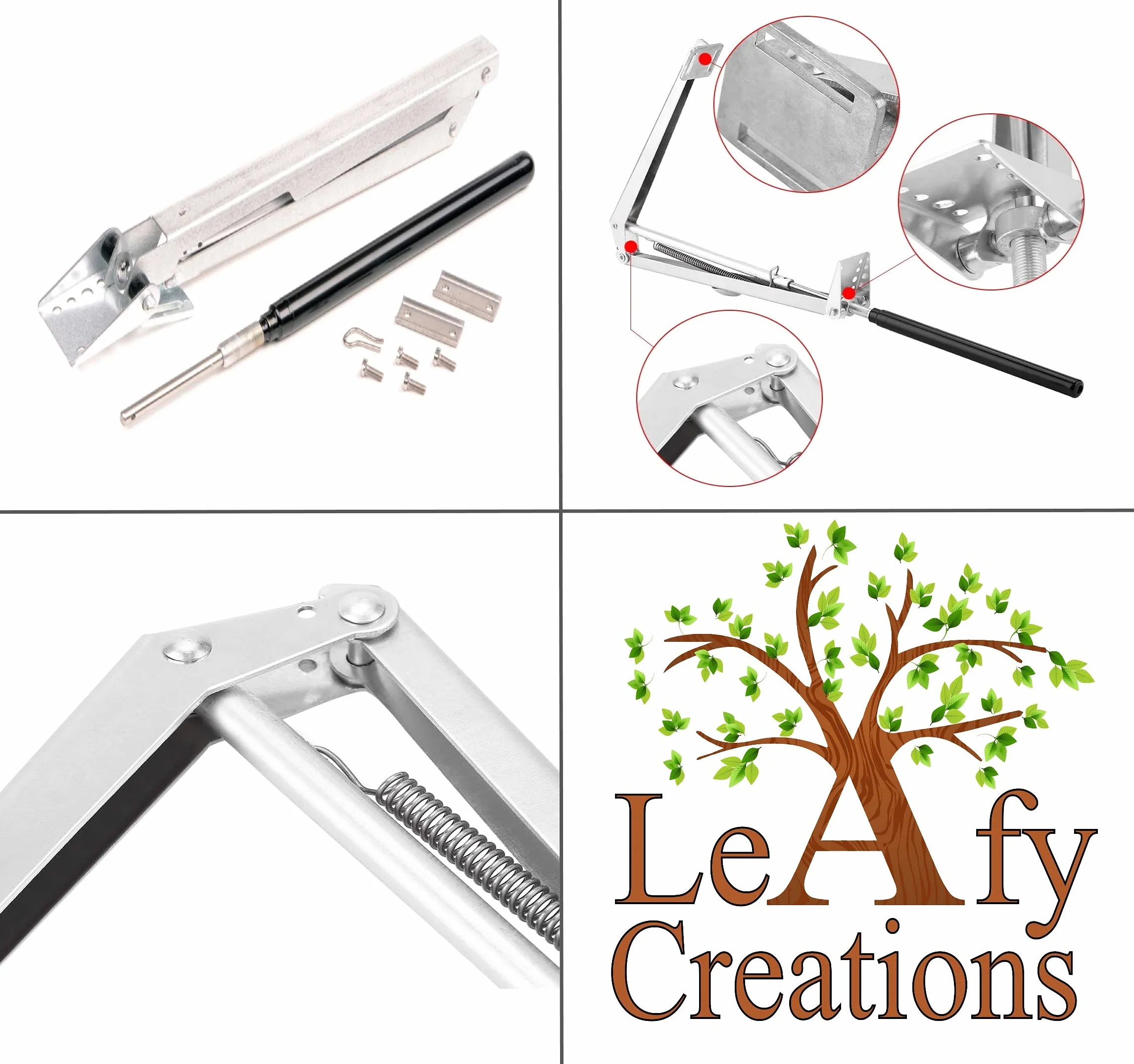 Ouvre-fenêtre de Serre Argenté Leafy Creations Automatique Ventilation