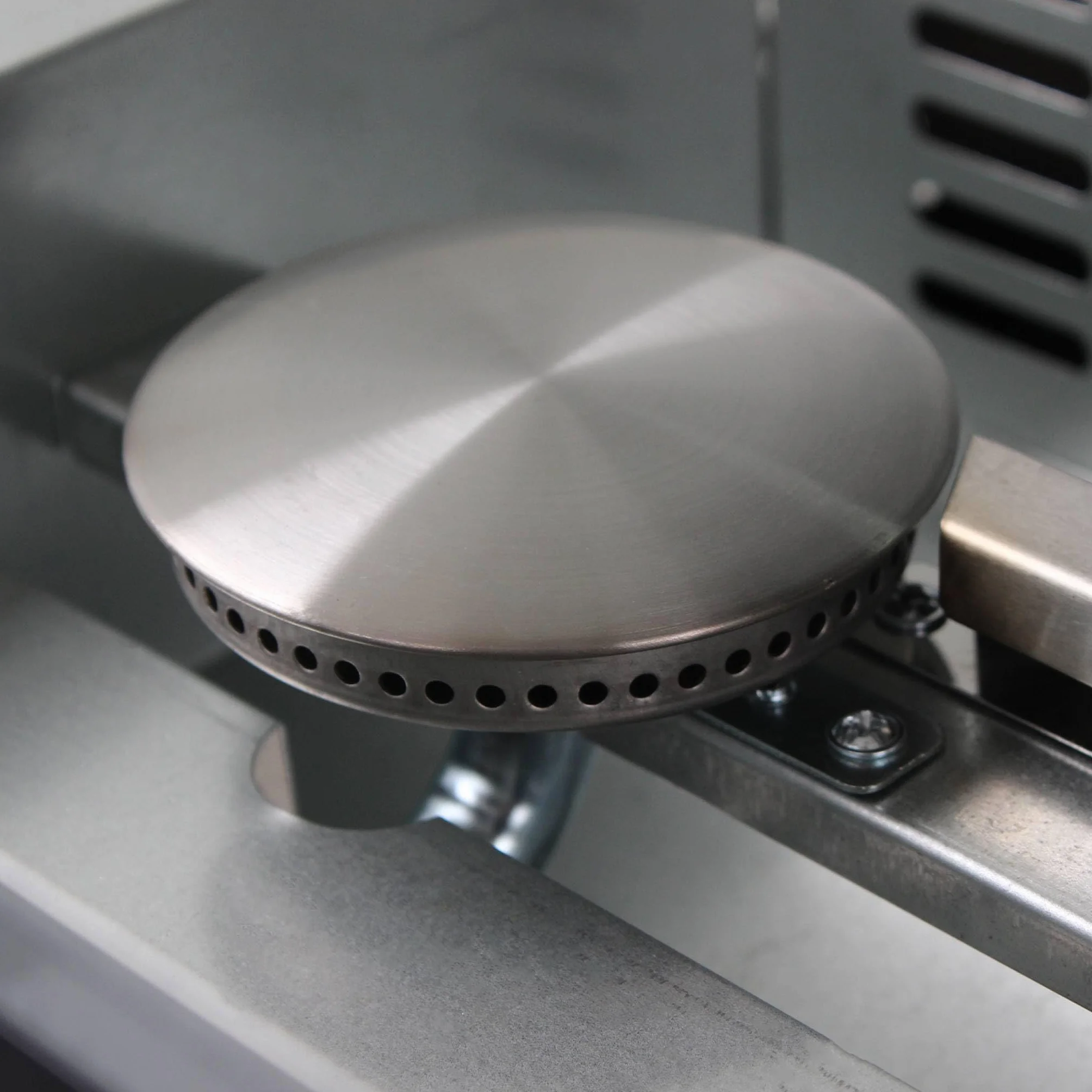 Alice's Garden Plancha au gaz 2 brûleurs Porthos 5 KW INOX Barbecue