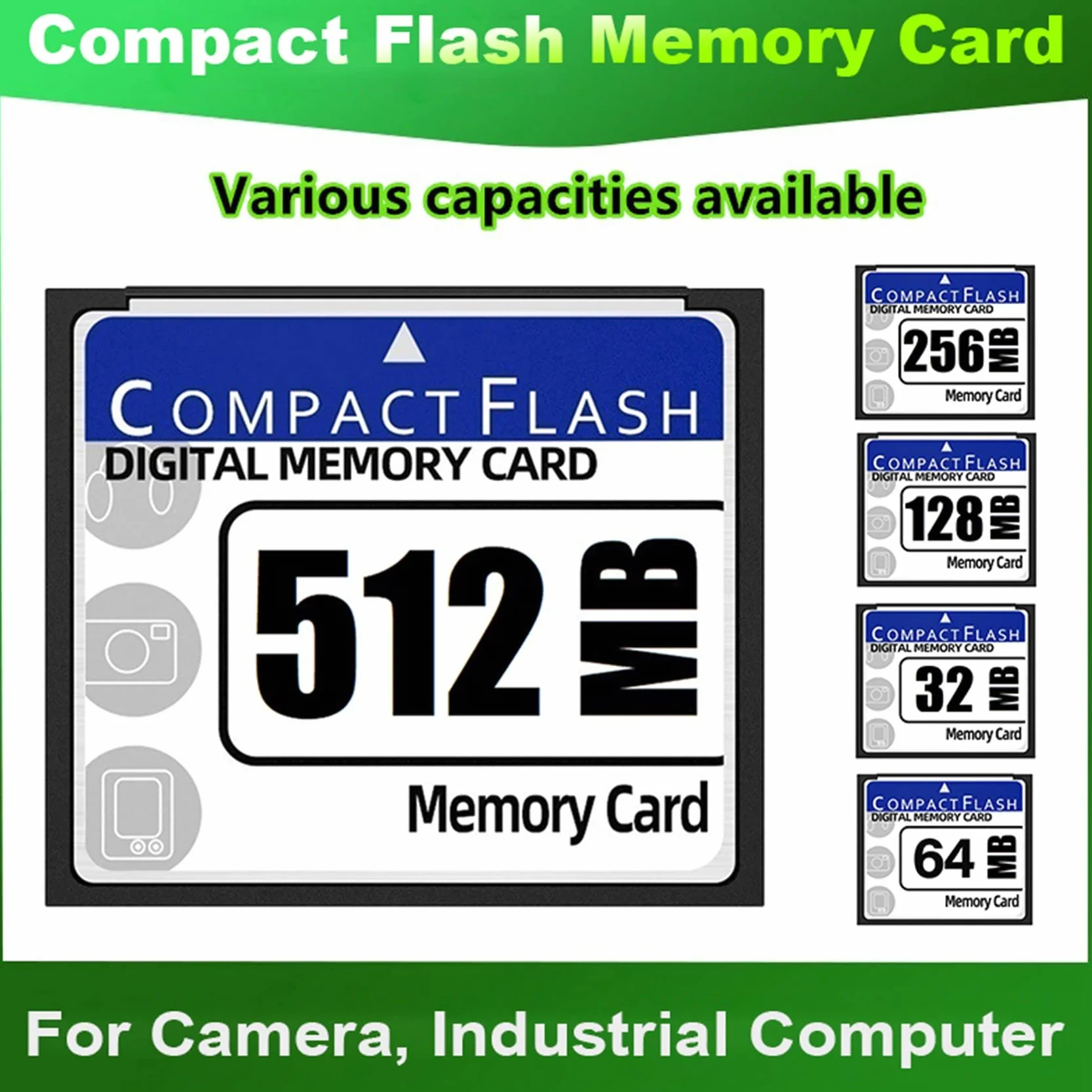 Carte Mémoire Compact Flash 64 Mo Appareil Photo