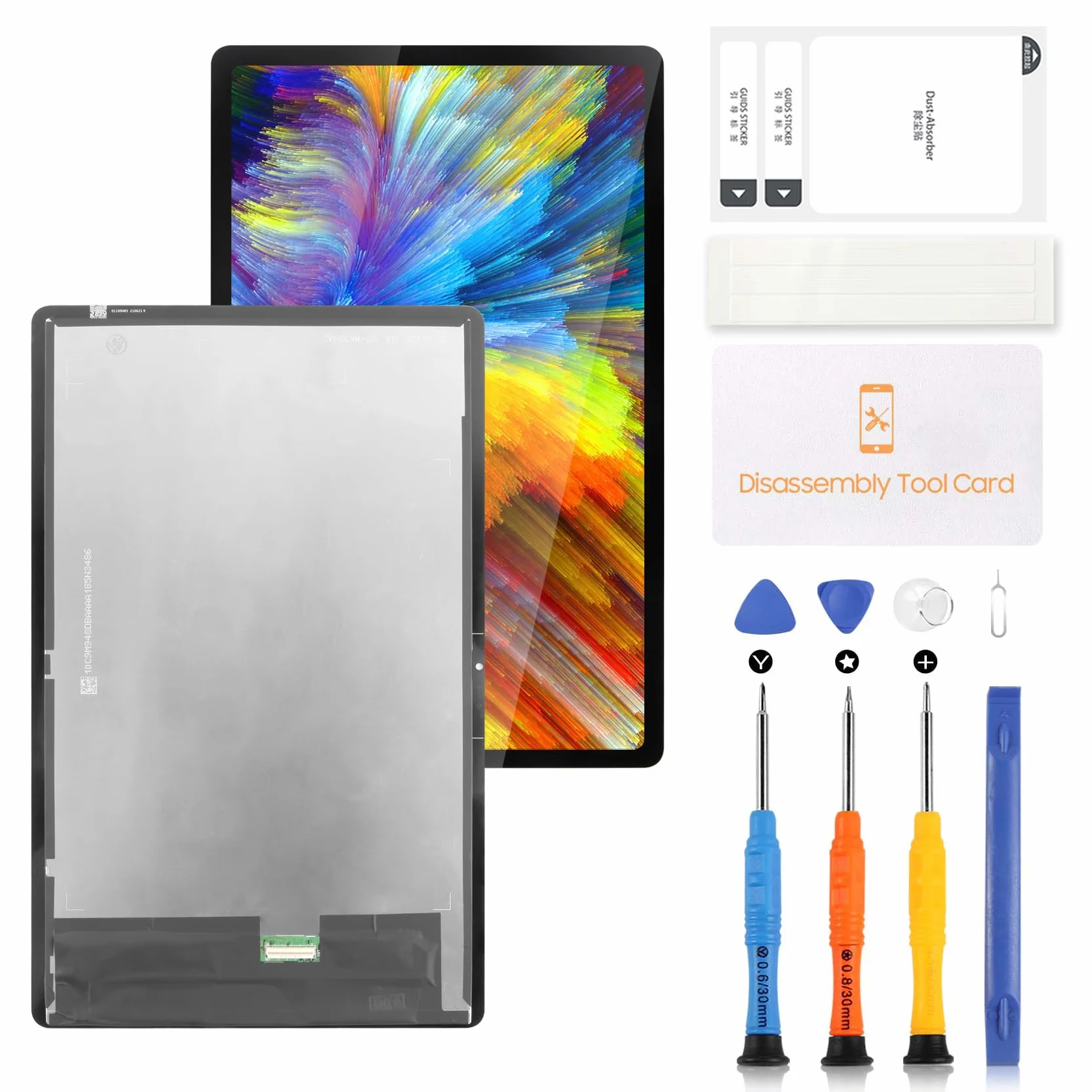 Écran LCD Lenovo Tab P11 TB-J606F 11 pouces Affichage Tactile Noir