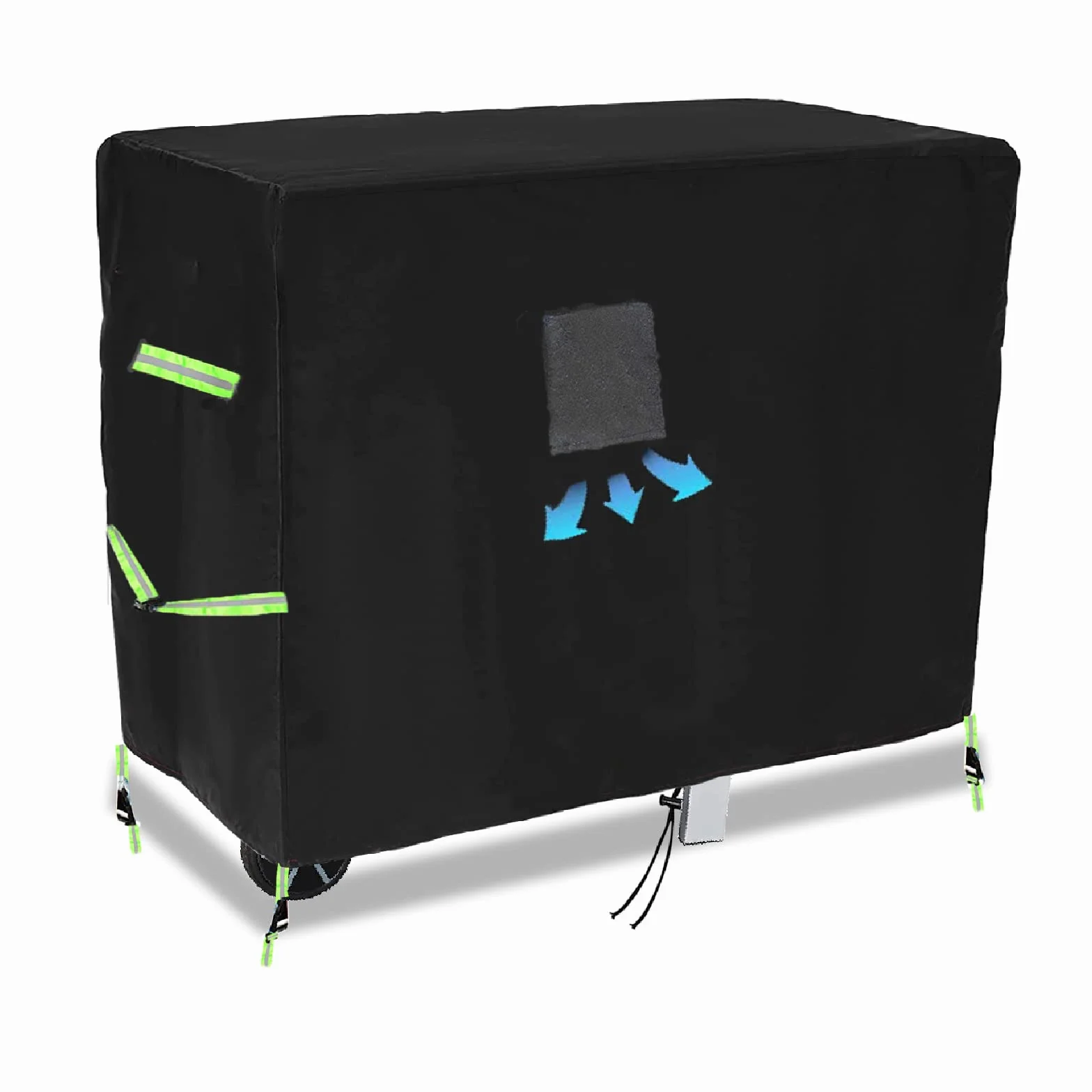 Housse de Protection Chariot Plancha 100x60x90 cm Imperméable Polyester
