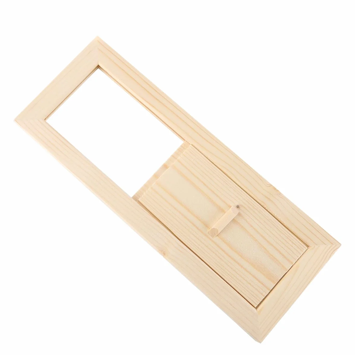 Alnicov Grille de Ventilation Sauna Bois de cèdre rectangulaire pour Hammam