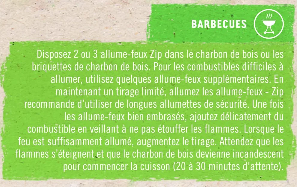 Zip Fireball Laine de bois 1 kg