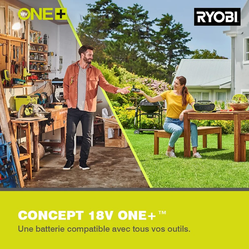 RYOBI - Pulvérisateur 18V - 3,1 Bars - débit 0,5 l/Min - réservoir 3,5 L - Vendu sans Batterie ni Chargeur - OWS1880