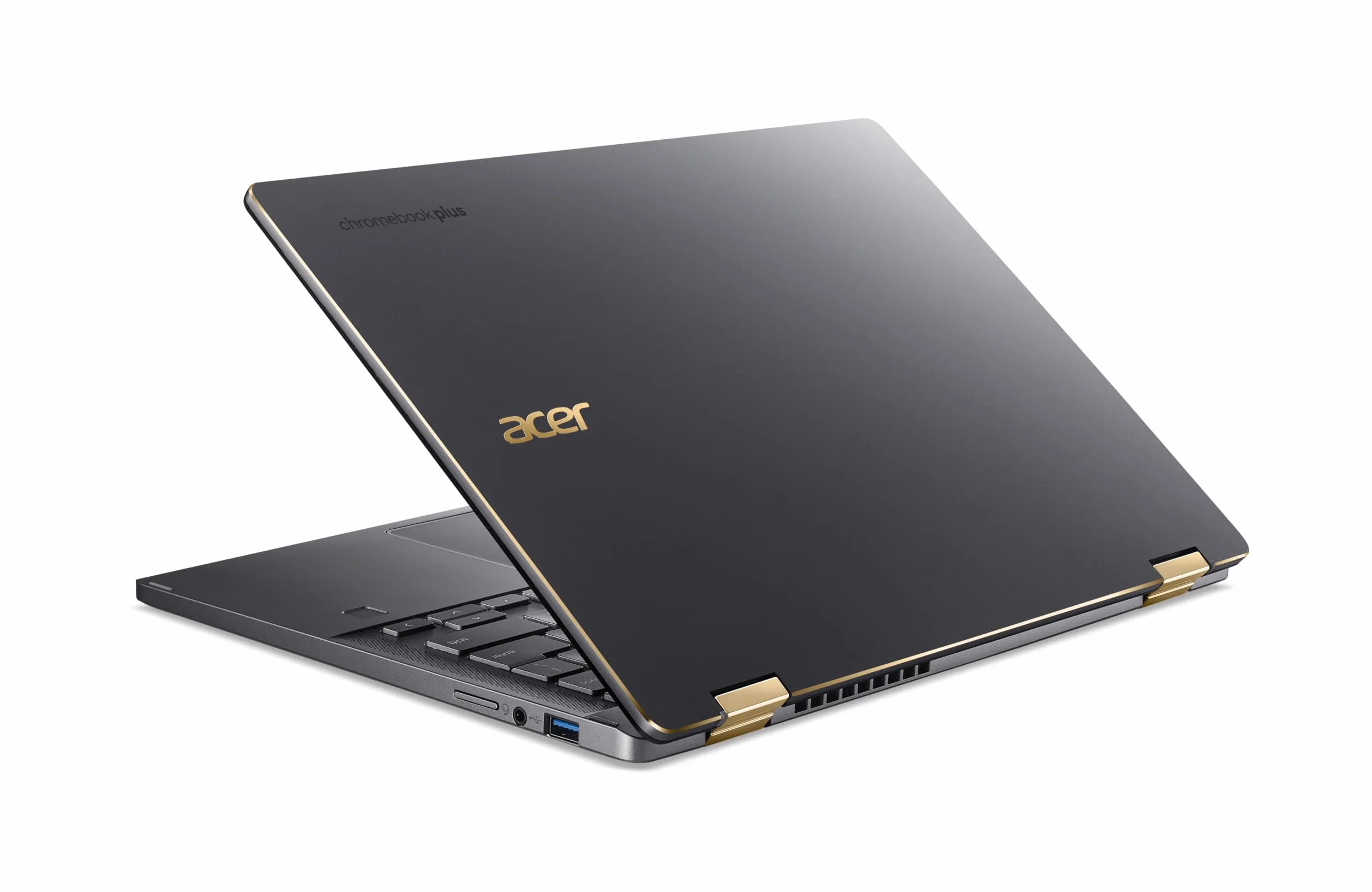 Acer Chromebook Plus Spin 714 14" WUXGA Tactile Convertible Intel Core Ultra 7 155U 16 Go RAM 512 Go SSD Chrome OS Gris Clavier FR AZERTY CP714-1HN