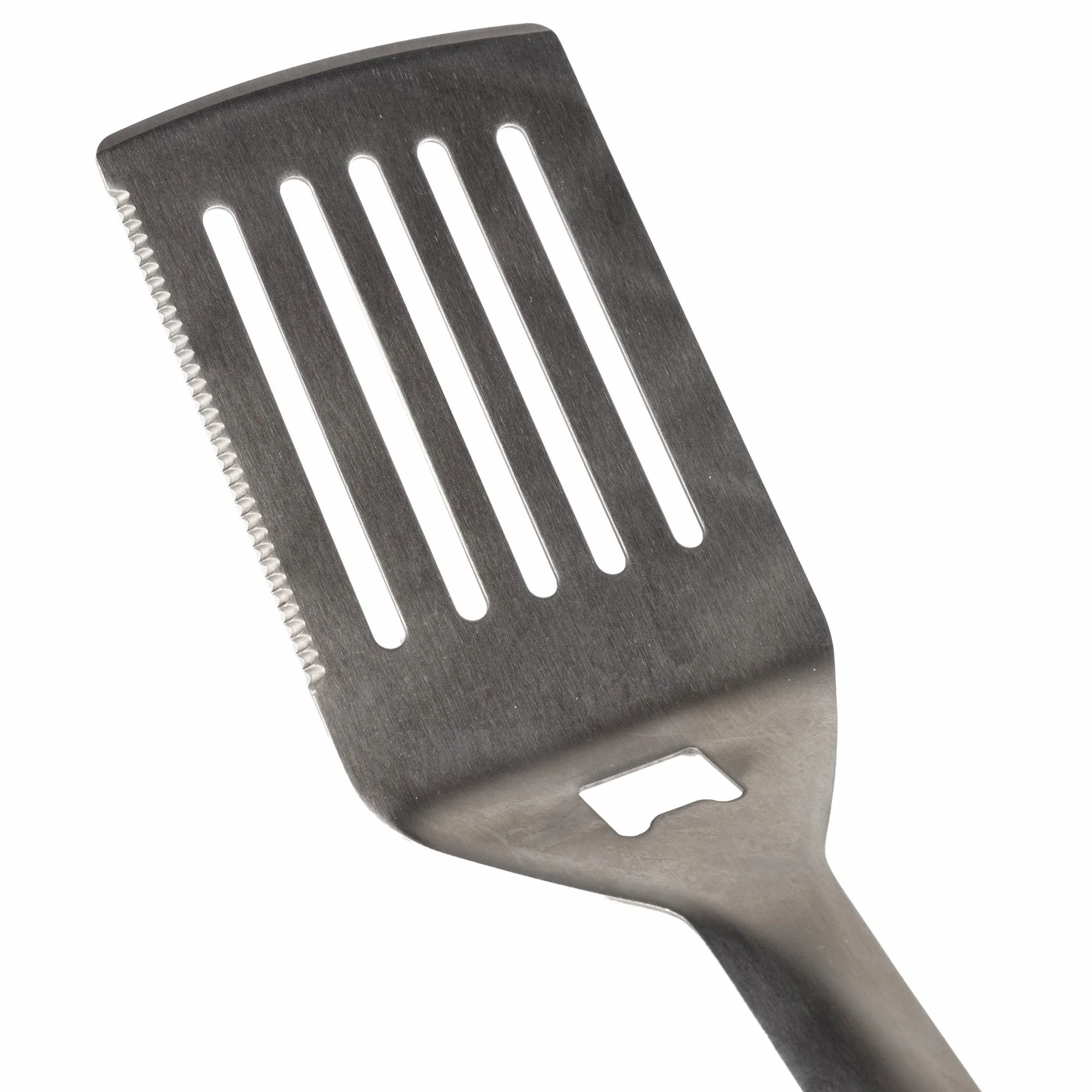 AKTIVE 63009 Ensemble d'Accessoires pour Barbecue 3 Pièces, Pinces, Spatule et Fourchette