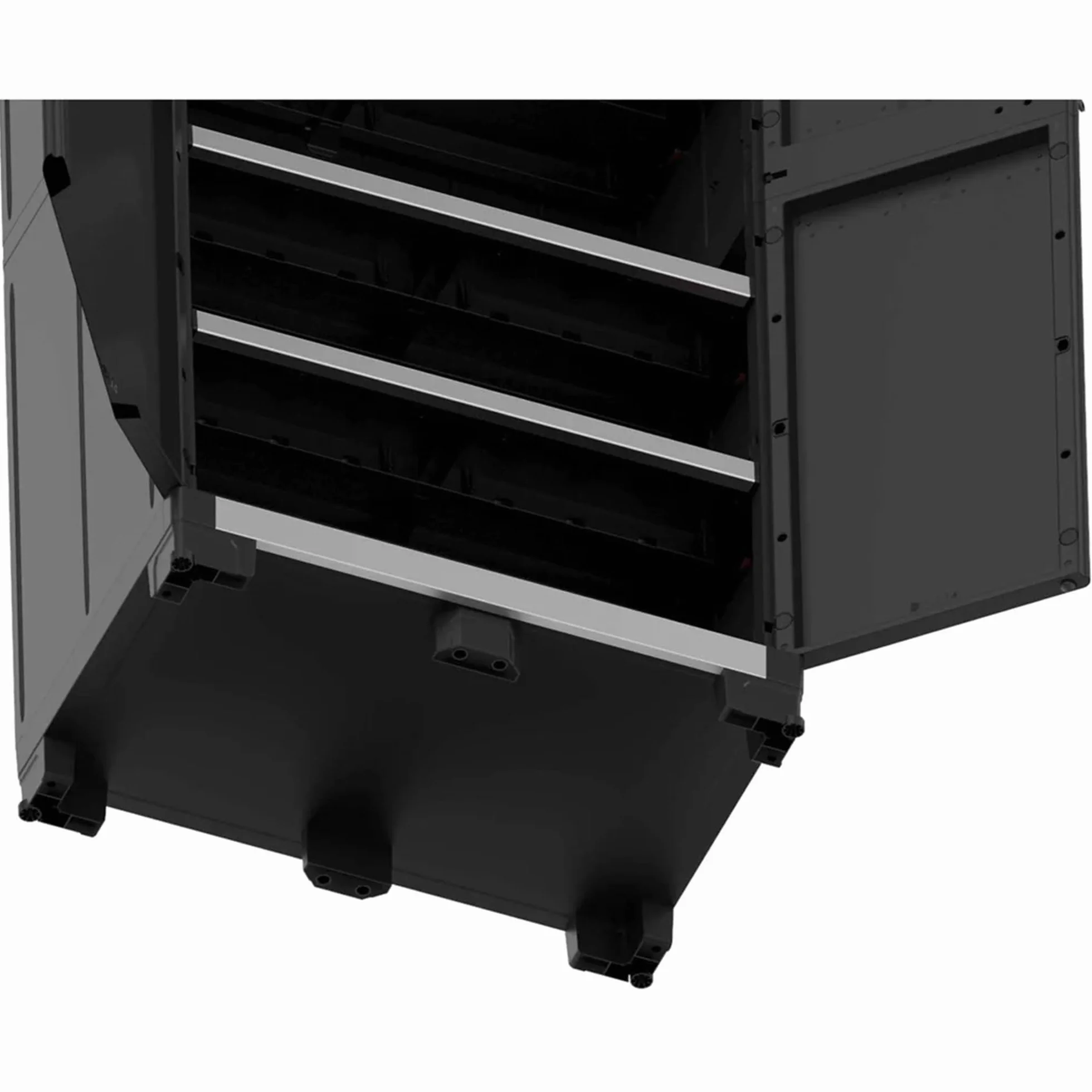 Keter Armoire Basse XL Garage Noir 89 x 54 x 99 cm Plastique