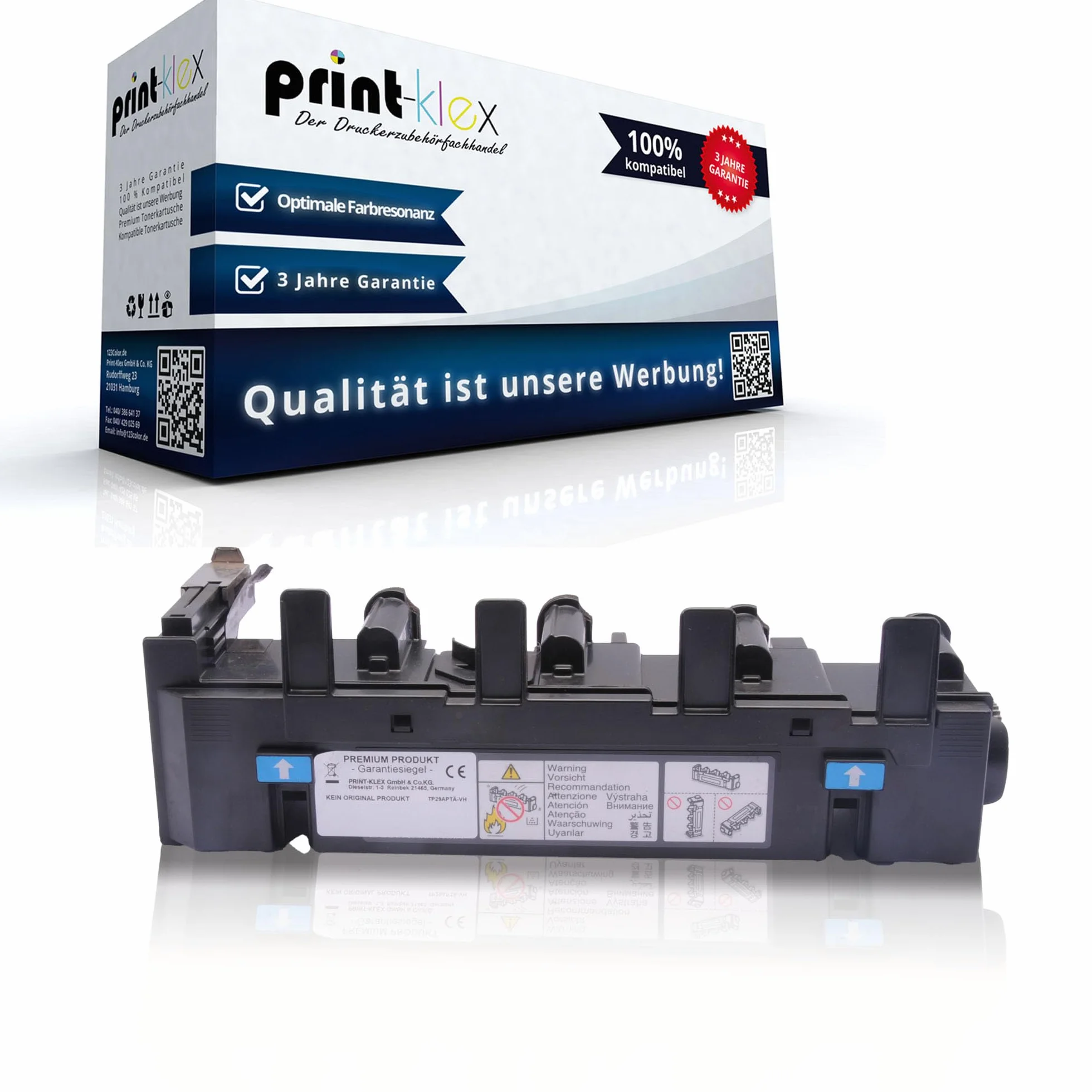 Bac de récupération de toner compatible Konica Minolta Bizhub C 3350 C 3351 C 3850 C 3851