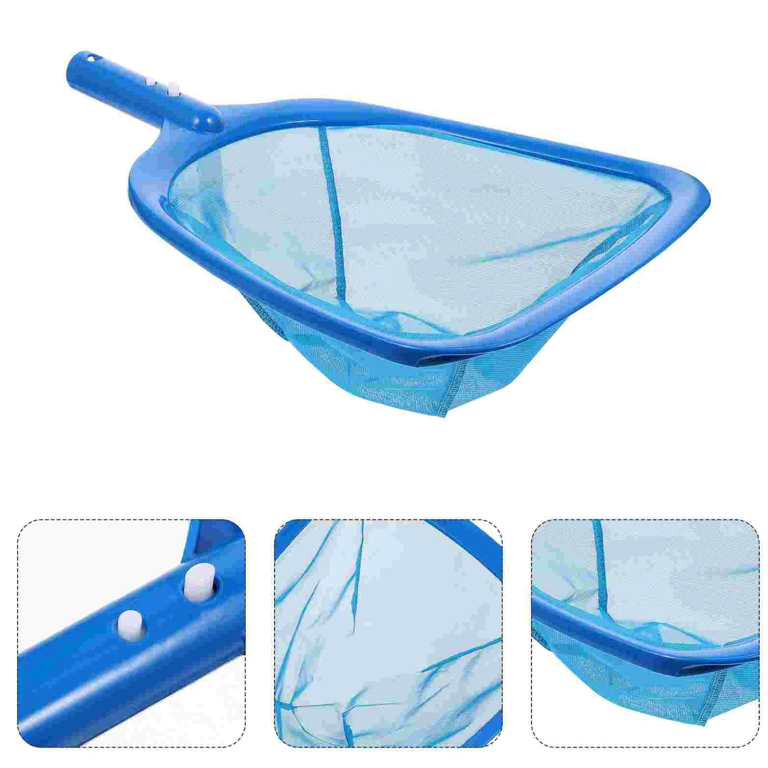aspirateur Piscine Kit d'aspirateur de Nettoyage de Fond de Piscine, écumoire de Filet de Piscine, Filet d'atterrissage, Cage à crevettes, râteaux à Feuilles de Piscine Kit d'entretien