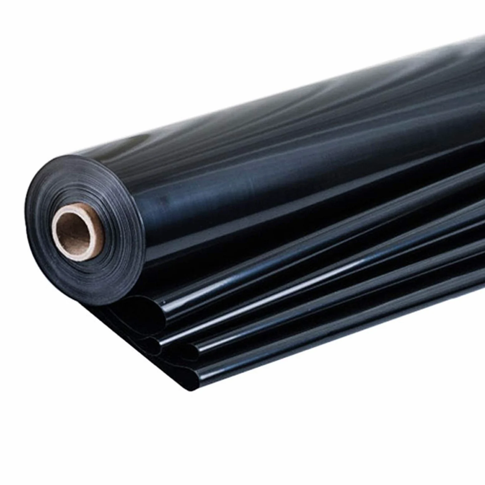 Revêtement flexible et imperméable pour étang à poissons - Doublure préformée pour bassin de jardin - Grande membrane pour bassin à poissons - Durable - 0,3 mm - Noir - 3 x 9 m