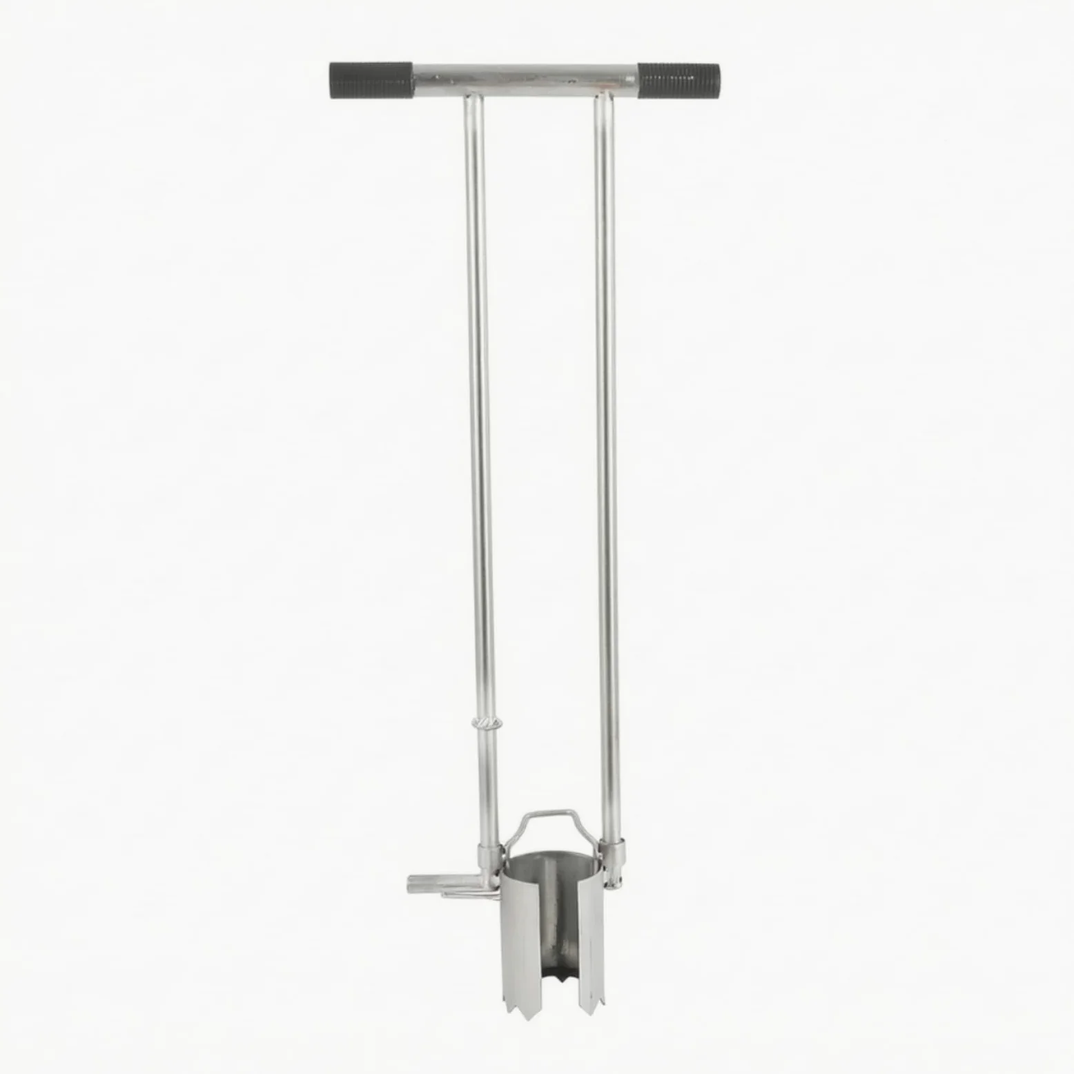 Transplanteur Semis Ergonomique Transplanteur avec Poignée Double Manuel Plantoir à Bulbes pour Maraîchers, Pépiniéristes, Parcelle Potagère, 9 Cm