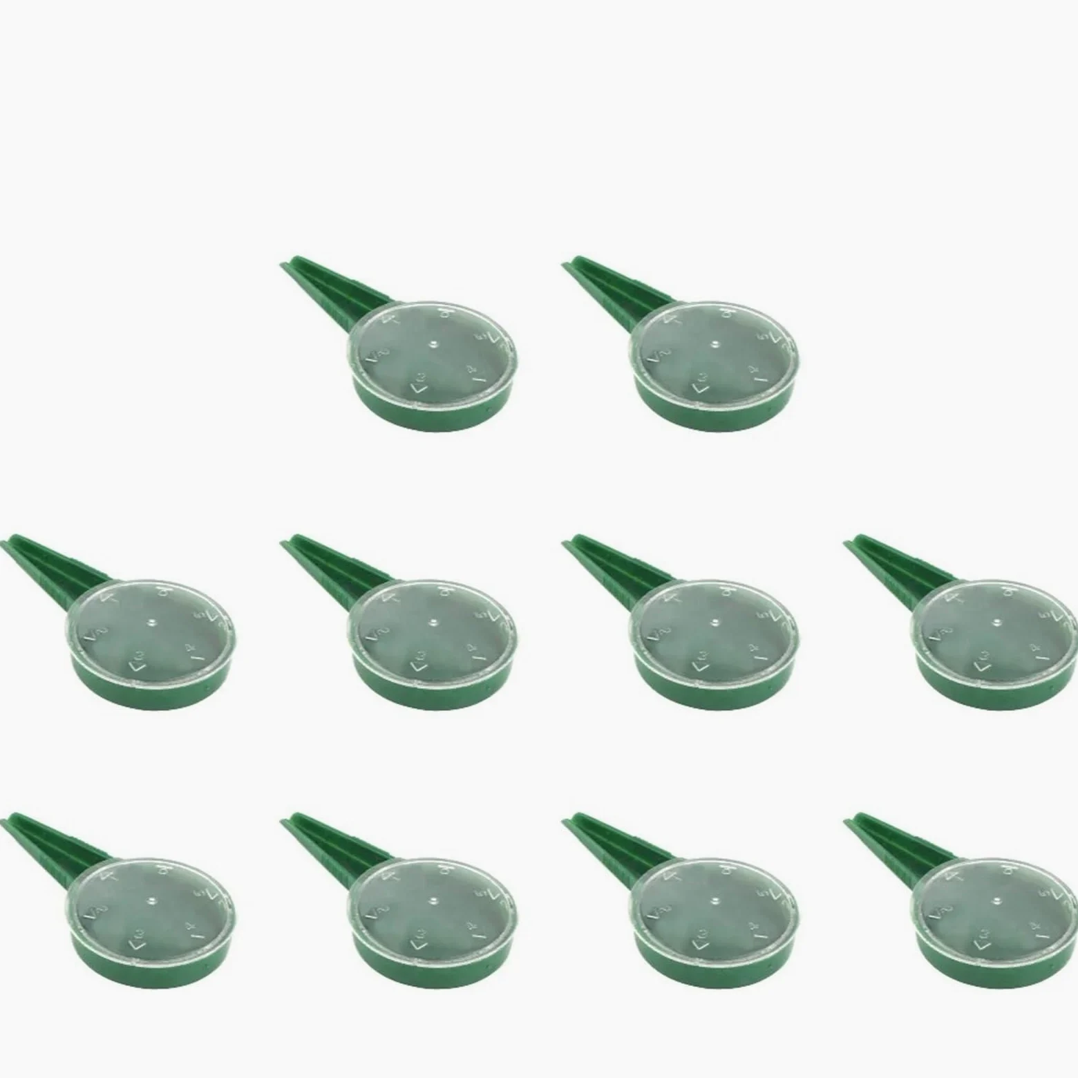 épandeurs de Jardin Épandeurs de semences Semoir de Jardin à Cadran Manuel Semoir avec Trou réglable Multifonction Portable Noirâtre Semis(10PCS)