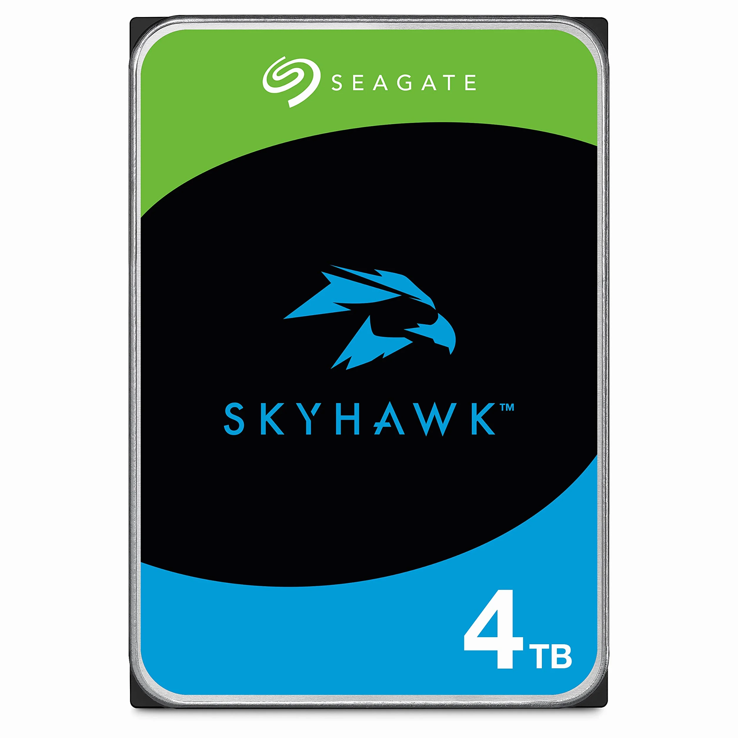 Seagate SkyHawk 4To Disque Dur Interne Vidéosurveillance 3.5 Pouces SATA 6 Go/s 256 Mo Cache