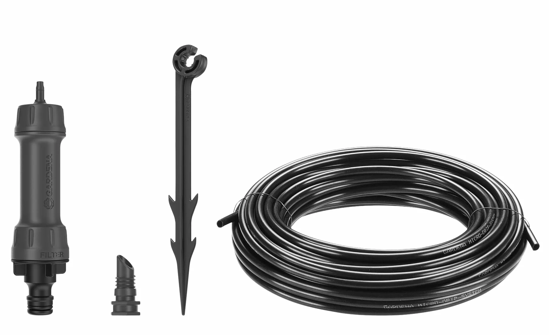 Gardena Kit d'arrosage goutte-à-goutte Micro-Drip pour rangées de plantes 13010-20