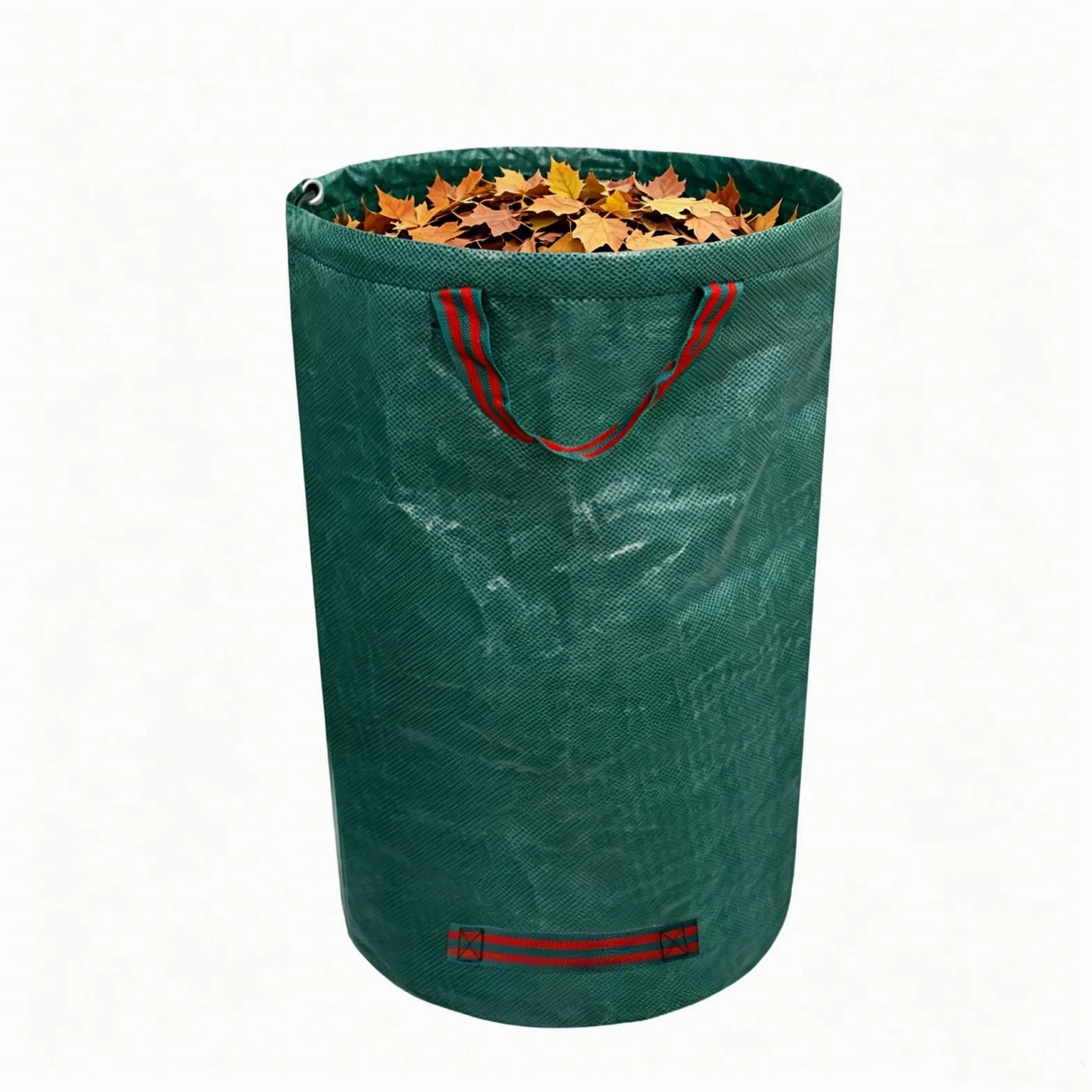Lot de 3 sacs de recyclage réutilisables avec 5 poignées, robustes et pliables pour débris massifs, feuilles, 600 l