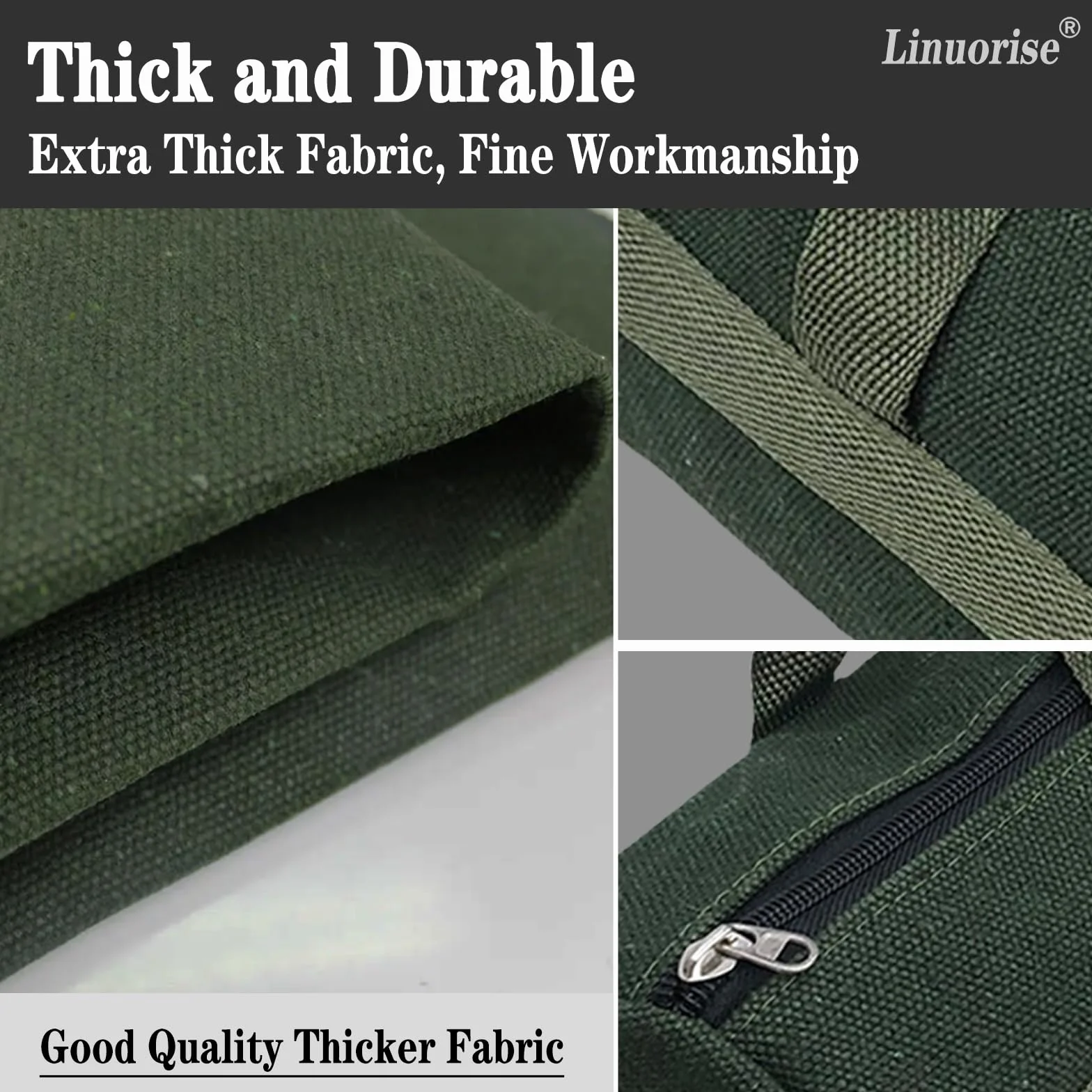 Sac de rangement extra épais pour accessoires de gril et ustensiles de barbecue