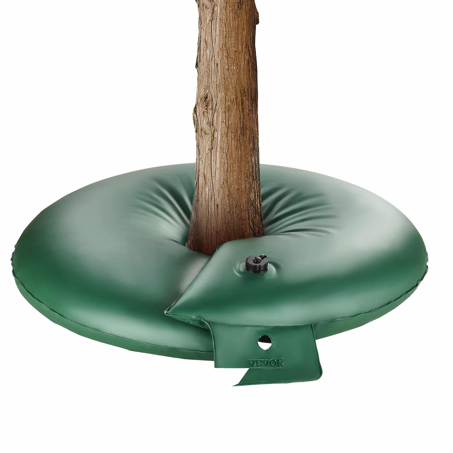 VEVOR Anneau d'arrosage d'arbres, 4 paquets, sac d'arrosage, 75,7 L, bague d'irrigation rechargeable robuste, libération lente de 6 à 9 heures, pour irrigation goutte à goutte des racines des arbustes