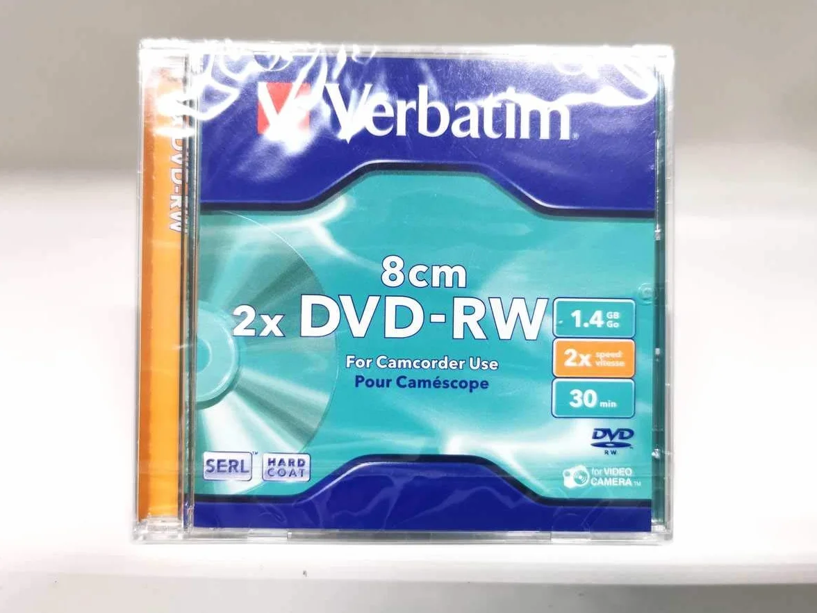 VERBATIM DVD-RW 1.4 Go Lot de 1
