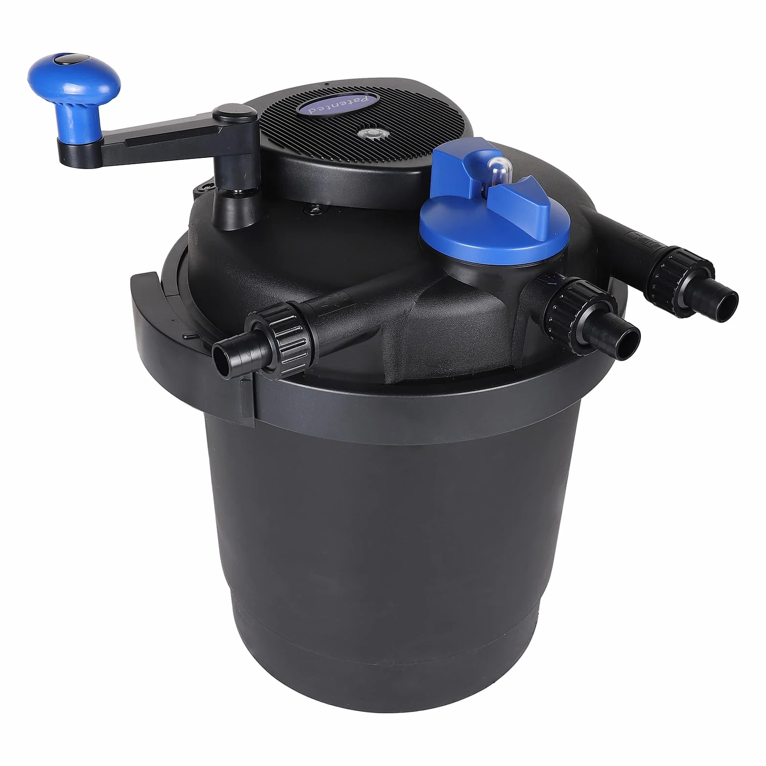 CPROSP CPF-2500 Filtre de Bassin à Pression 6000l/h Max avec Câble de 3,0 m | Avec Stérilisation UV 11 W/étang