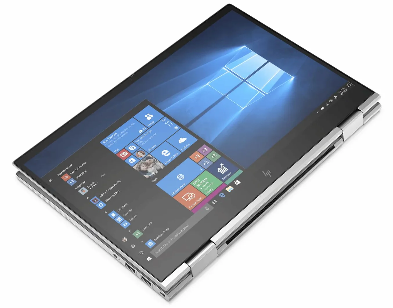 HP EliteBook x360 830 G7 13,3" Tactile Intel Core i5 10310U SSD 512Go 16Go RAM Windows 11 Pro Webcam