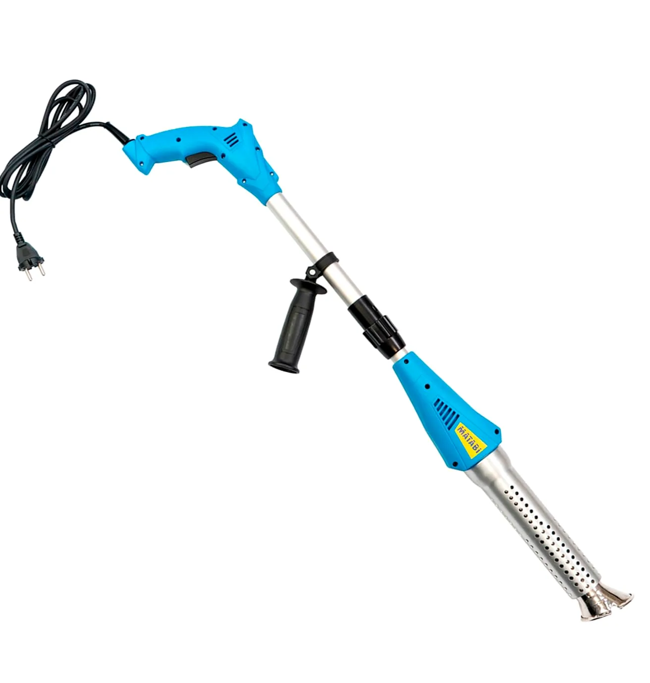 Matabi Weeder brûleur électrique - Élimine Les Mauvaises Herbes - Comprend Une Lance télescopique et Un Cable de 2 m - Poignée Ergonomique - Idéal pour Le Jardin - Fabriqué en Espagne