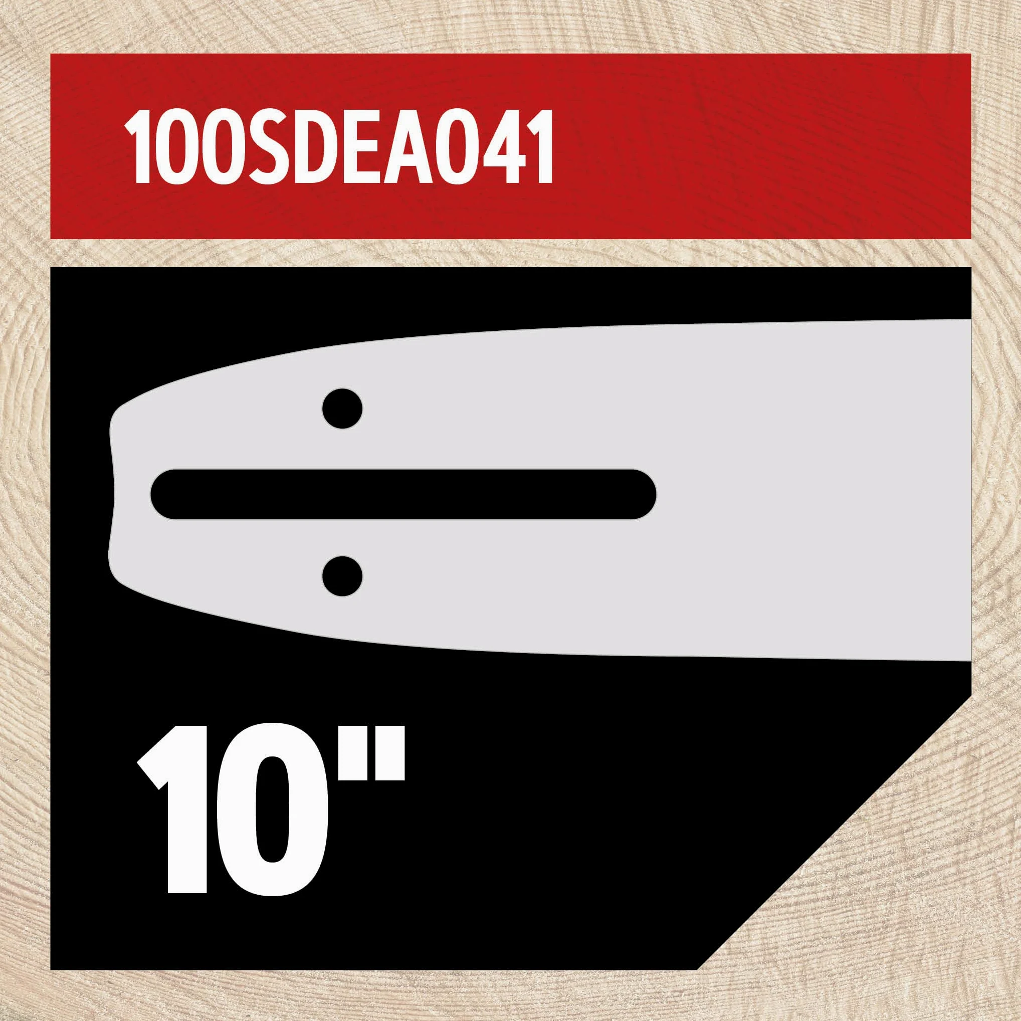 Oregon Chaîne et Guide pour Tronçonneuse sur perche - Chaîne 3/8" Low Profile, 0.50 pouces (1.3mm), 40 maillons avec Guide A041 de 25cm, compatible avec Ryobi, Bosch, Dolmar, Husqvarna, et autres