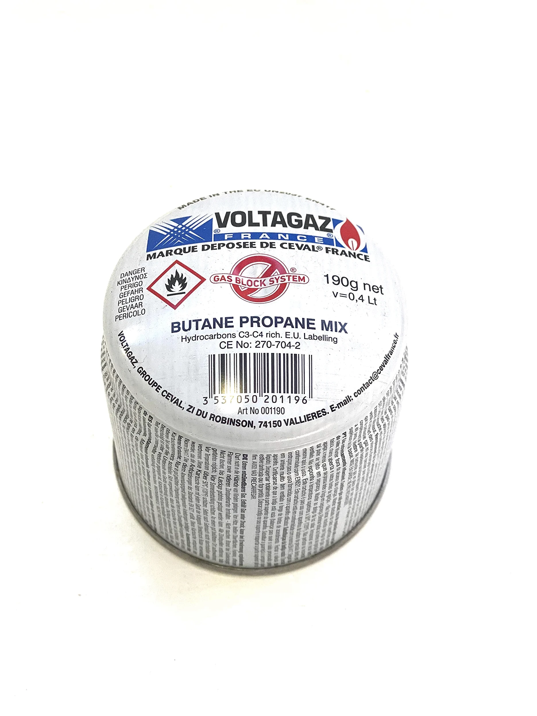 Pack 36 x Cartouches de Gaz 190g pour chalumeau et réchauds