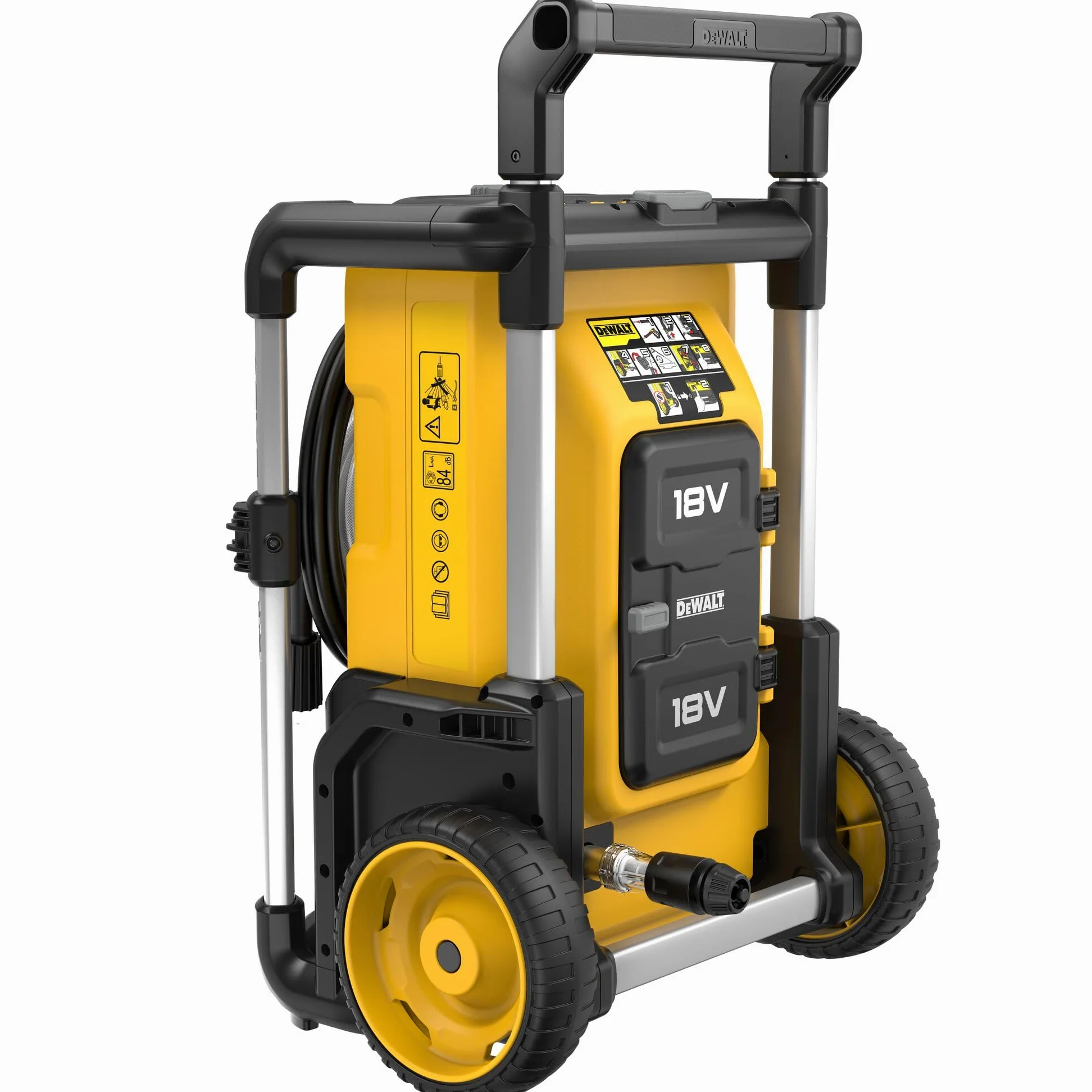 DEWALT - Nettoyeur de chantier haute pression XR 2x18V, Outil seul, DCMPW1600N-XJ