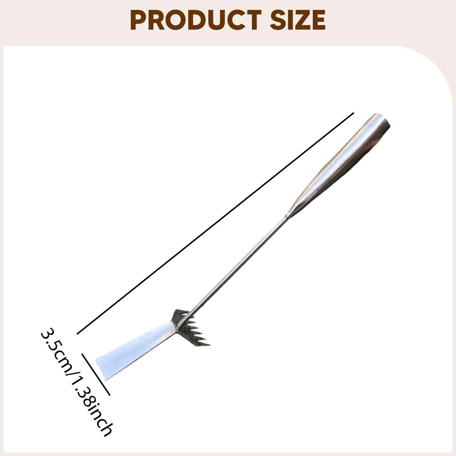 Arracher Les Mauvaises Herbes, Arrache-Mauvaises Herbes Manuel de Jardin avec Poignée Ergonomique, Outil Portable pour Enlever Les Plantes de Jardin, Poignée en Métal