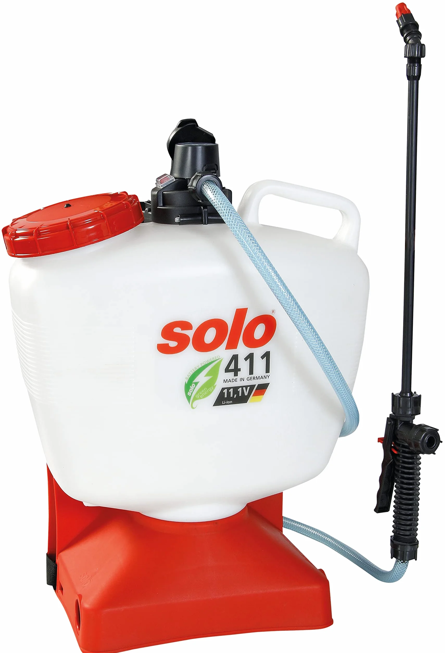 Solo Pulvérisateur à Dos sans Fil 10 litres Blanc