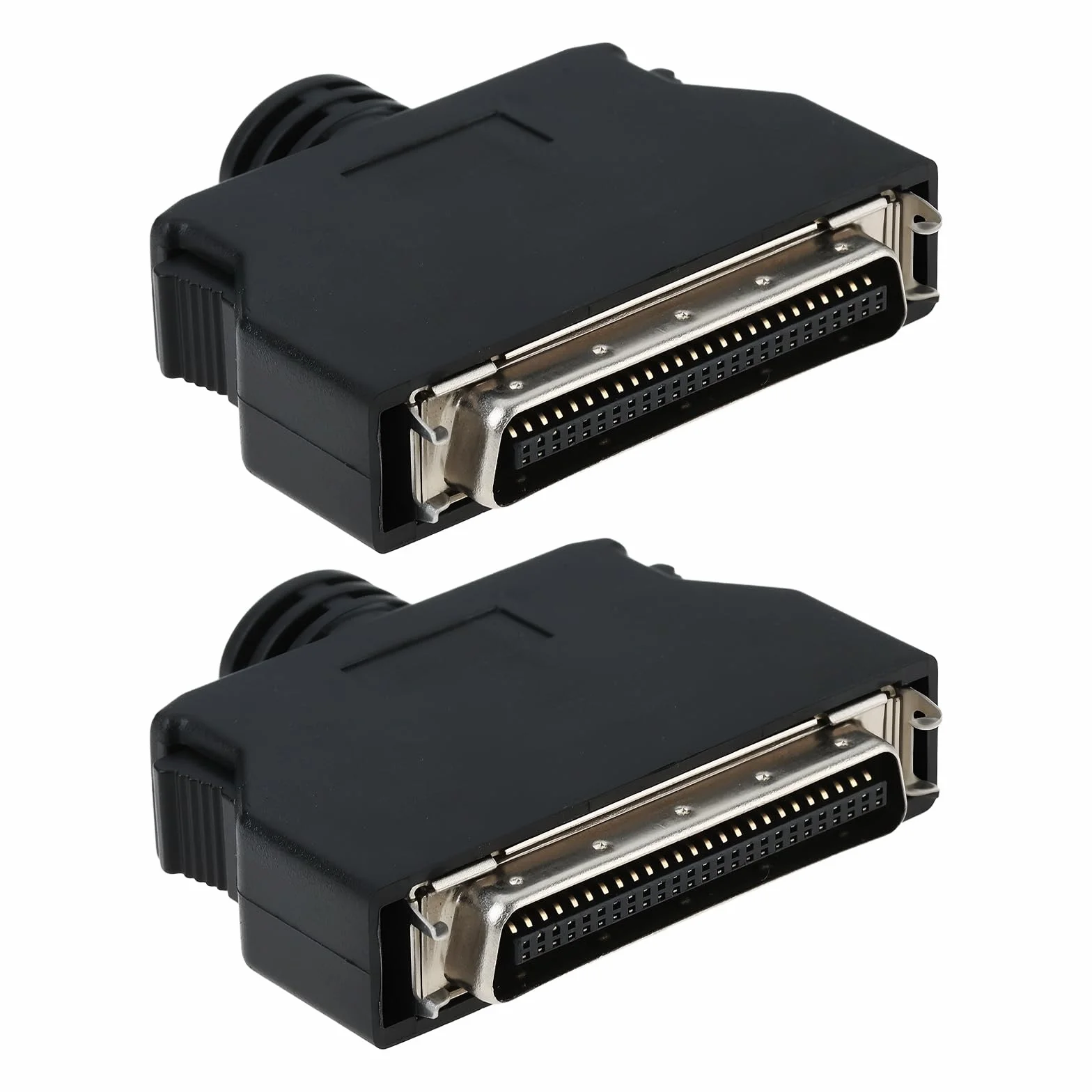 Kit de Connecteurs Mâles à Souder SCSI 50 Broches Blindé 2 Pièces