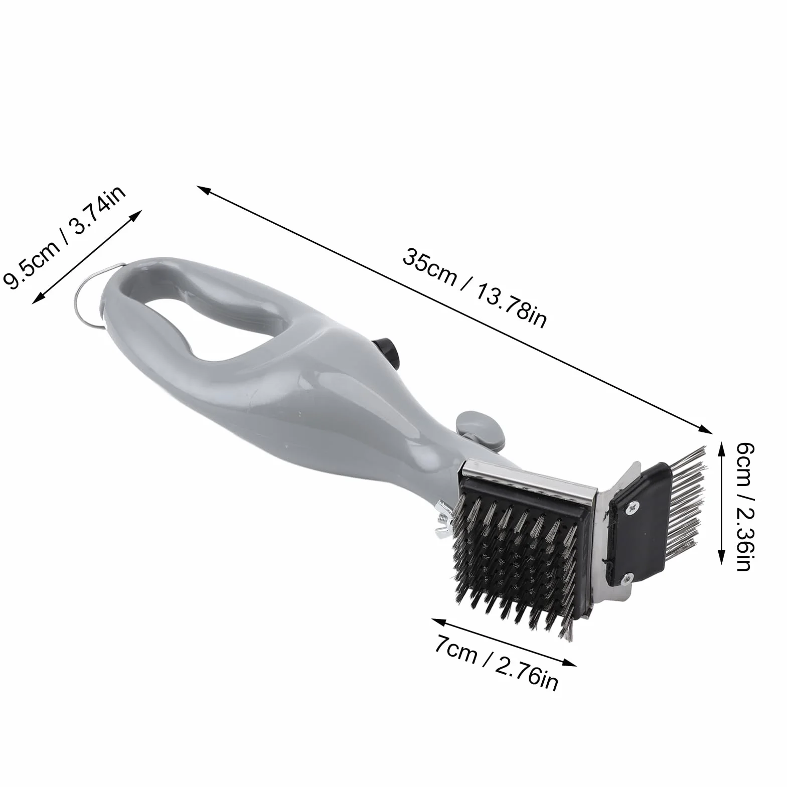 Brosse de Gril à Barbecue à Vapeur, Pinceau électrique et Grattoir, Cadeaux de Grillades pour Hommes