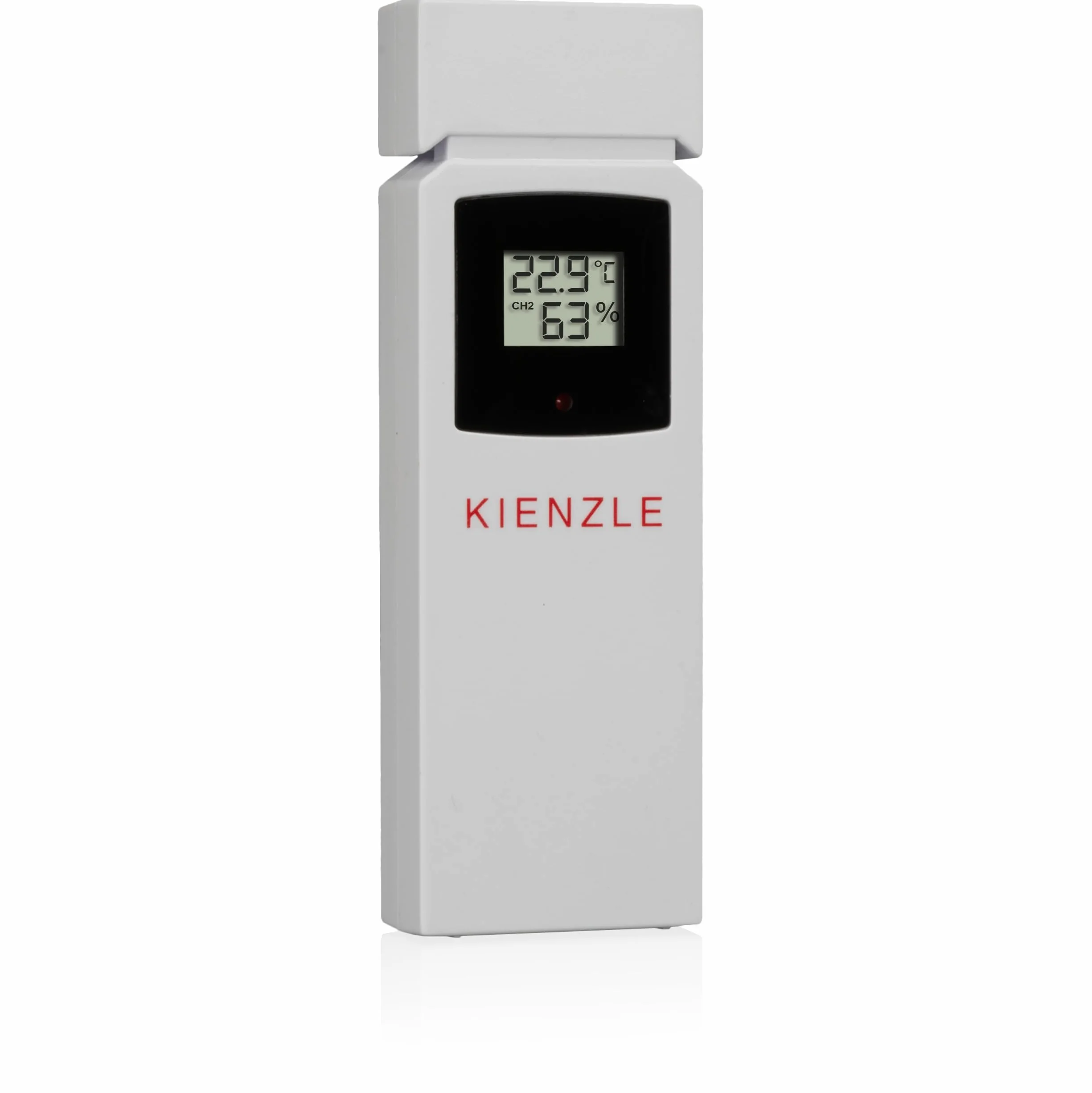 Station météo radio-pilotée Kienzle avec projection, écran couleur, capteur extérieur, alerte moisissure, 2 alarmes | Kienzle Station météo sans fil avec projection, indice moisissure