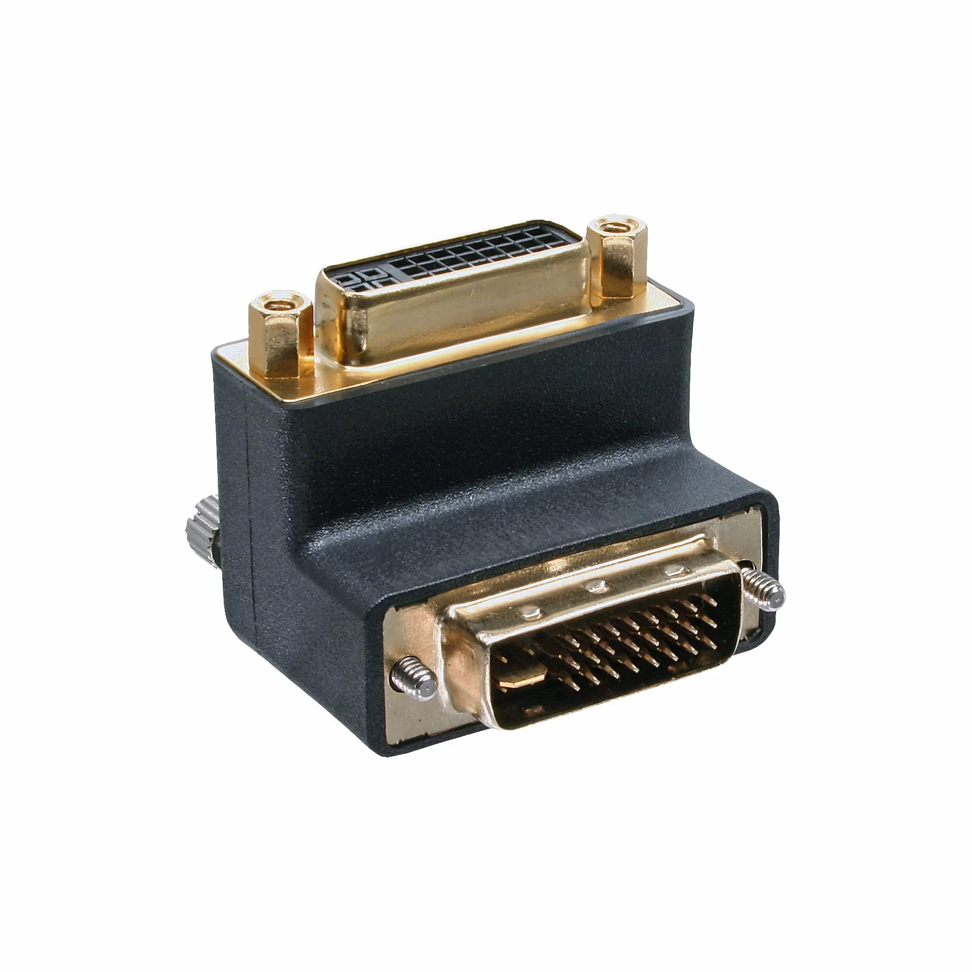 InLine 17781 W Adaptateur DVI-I coudé 90° Digital Plus Analogique 24+5