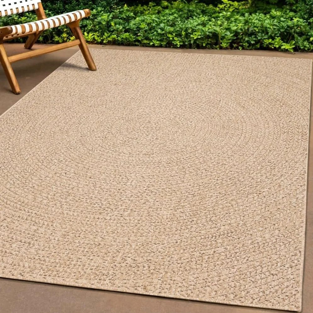 vidaXL Tapis ZIZUR 60x110 cm Aspect de Jute intérieur et extérieur
