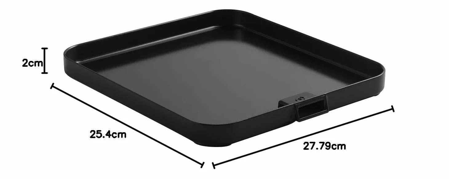 Cadac Plaque de Gril Plate Universelle Aluminium Noir Barbecue Extérieur
