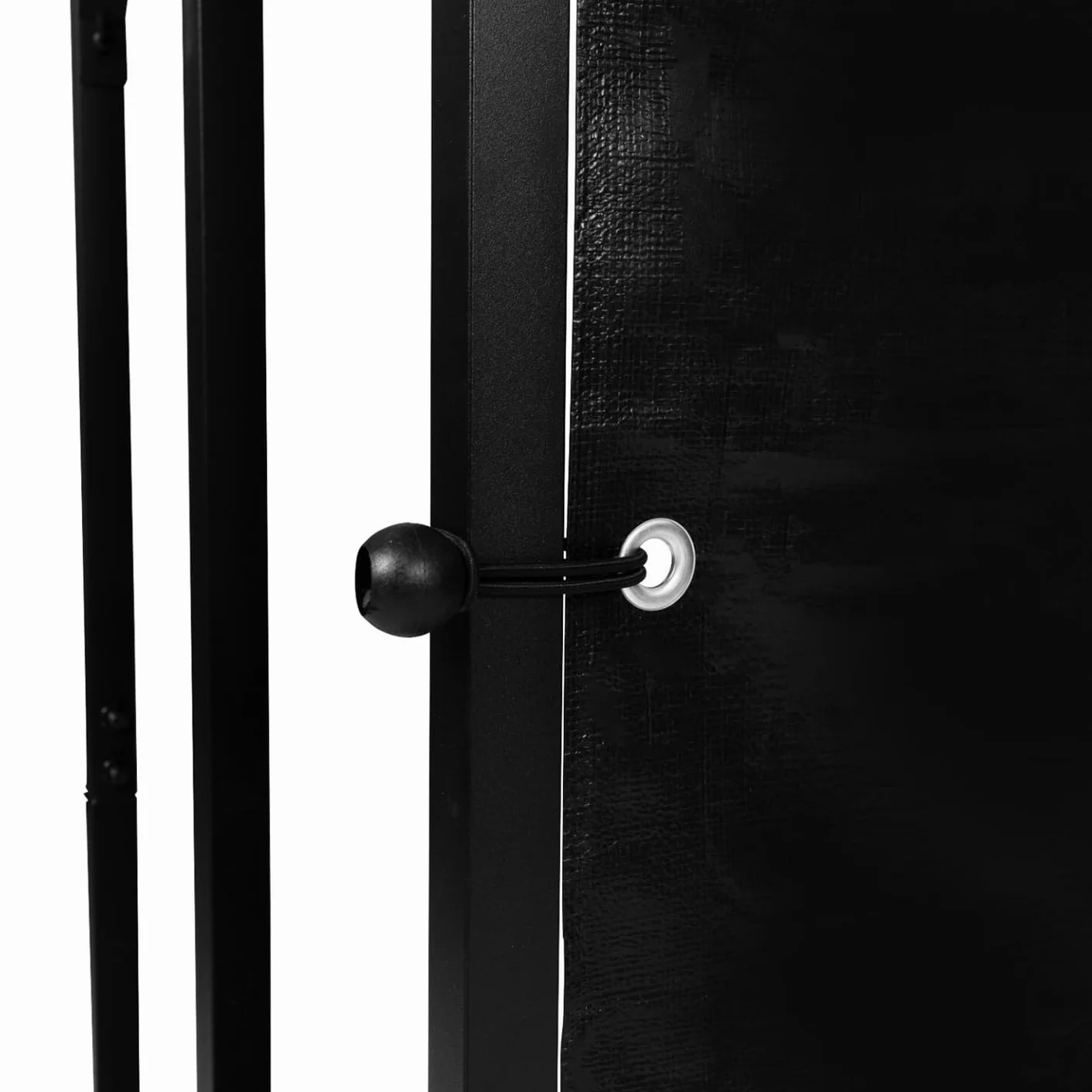 Abri de Stockage en Acier Galvanisé pour Bûches L. 274 cm avec Housse de Protection