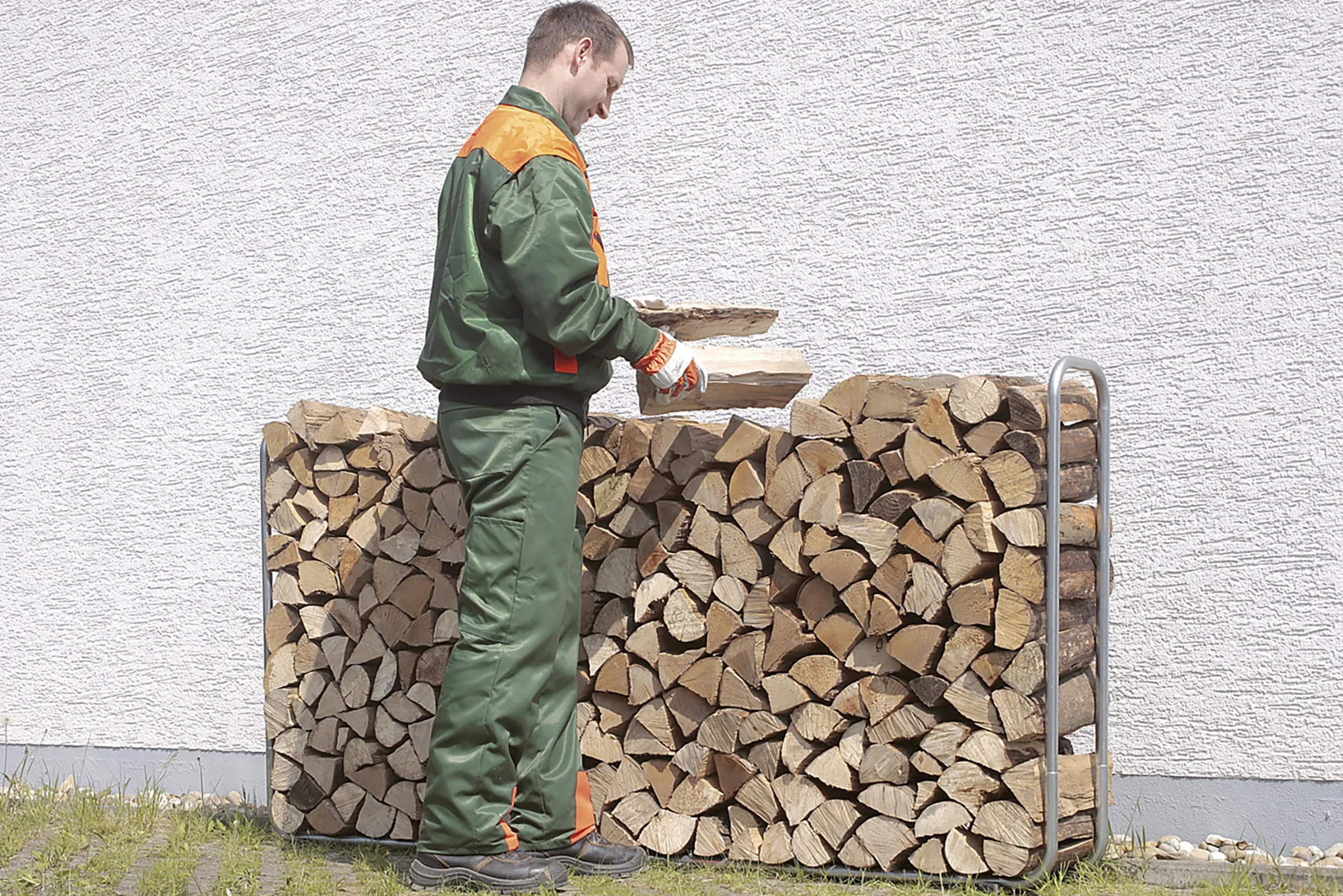 Wolfcraft Stockeur de Bûches 25-50 cm