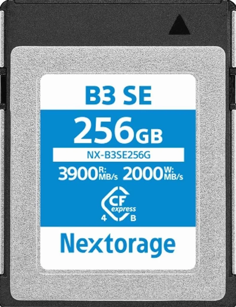 Nextorage CFexpress 4.0 Type B 256Go Carte Mémoire Japonaise pour Sony Nikon Canon Fujifilm