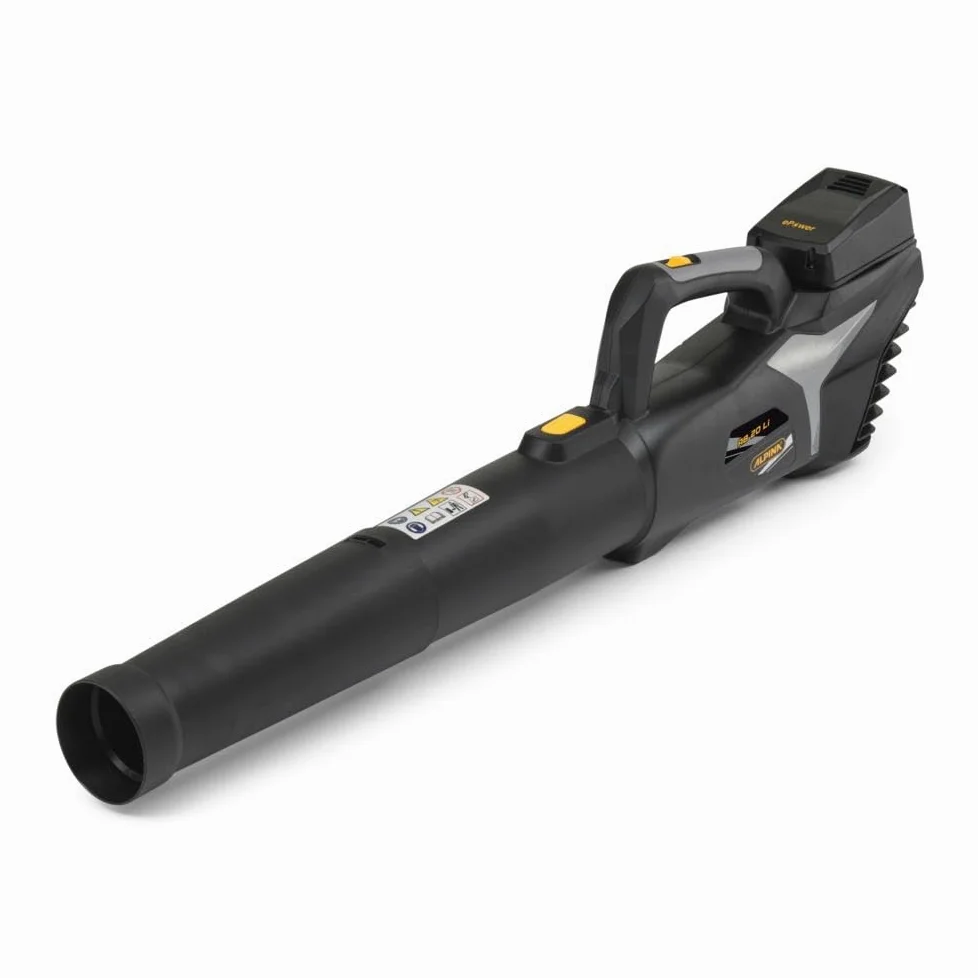 Alpina AB 20 Li Kit Souffleur À Batterie, 20 V, 32 m/s – Batterie 20 V 4 Ah Incl., Vitesse Variable – Nettoyage Du Jardin