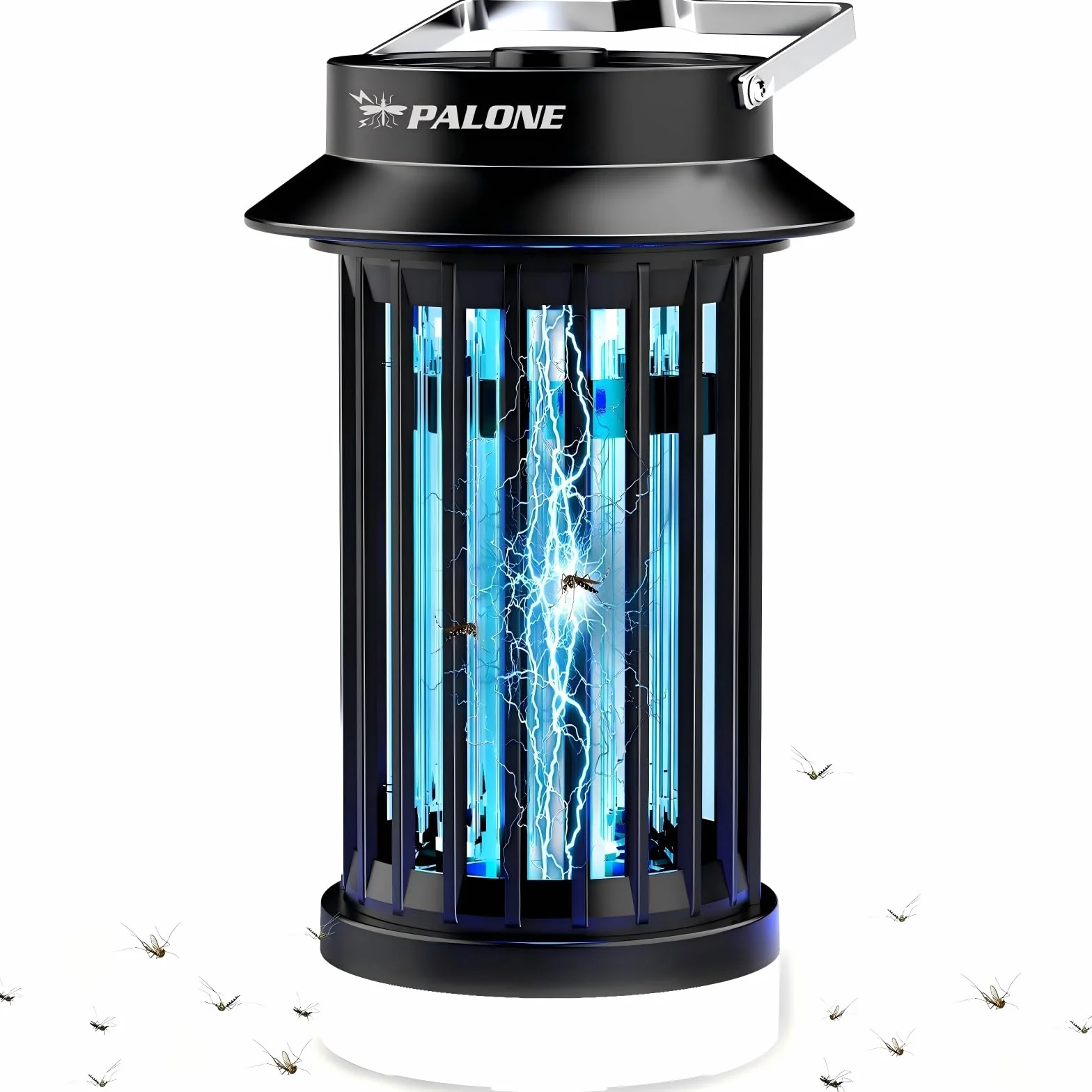 PALONE Lampe Anti Moustique USB-C Tue Mouche Électrique LED Portable UV 4200V 140 m²