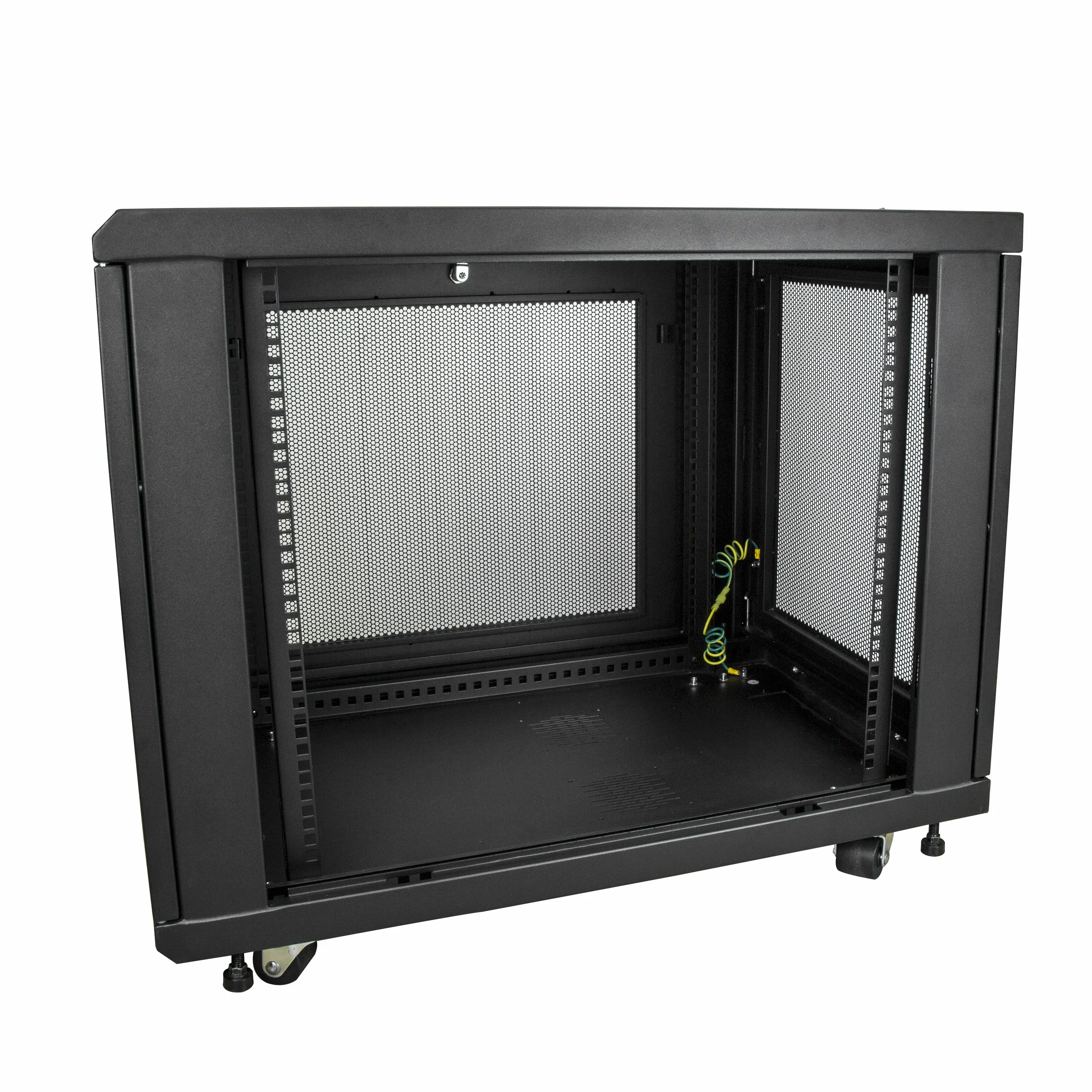 StarTech Armoire Rack 12U 19 pouces 4 Montants Fermé 75 cm 450 kg