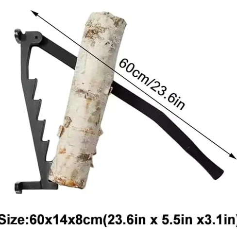 Fendeur manuel pour bois de chauffage, coupe-bois mural pour barbecue et usage domestique, outil de fendage robuste