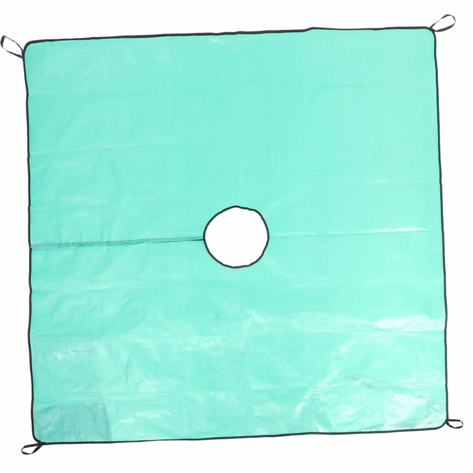 UPKOCH Bâche de Taille Paysagère Résistante la Déchirure en Pp avec Trou Central de 30cm pour Nettoyage des Feuilles et Entretien du Jardin