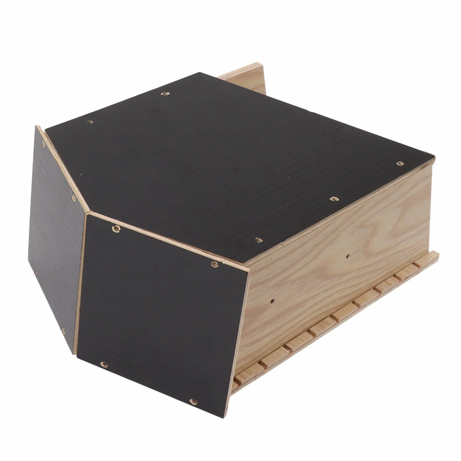 TOPINCN Bat House Double Chambre Résistant aux Intempéries Fabriqué à la Main pour Jardin Extérieur